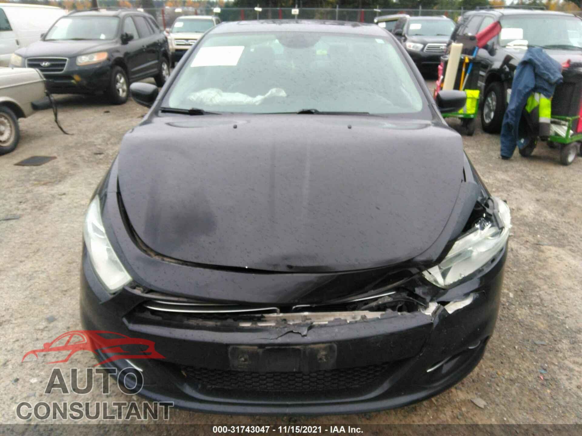 DODGE DART 2016 - 1C3CDFCB7GD593204
