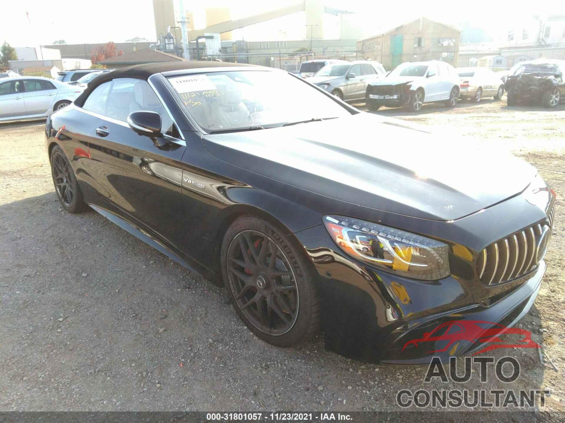 MERCEDES-BENZ S-CLASS 2018 - WDDXK8JB7JA034882