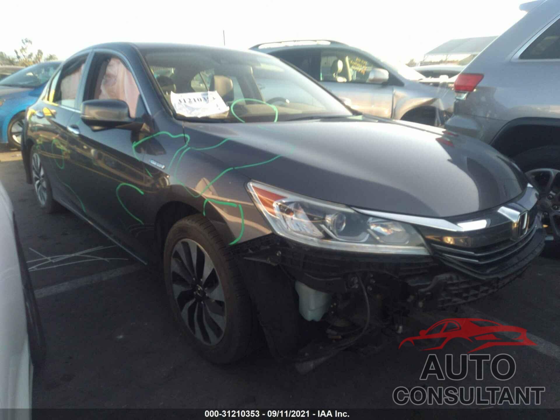 HONDA ACCORD HYBRID 2017 - JHMCR6F50HC004051