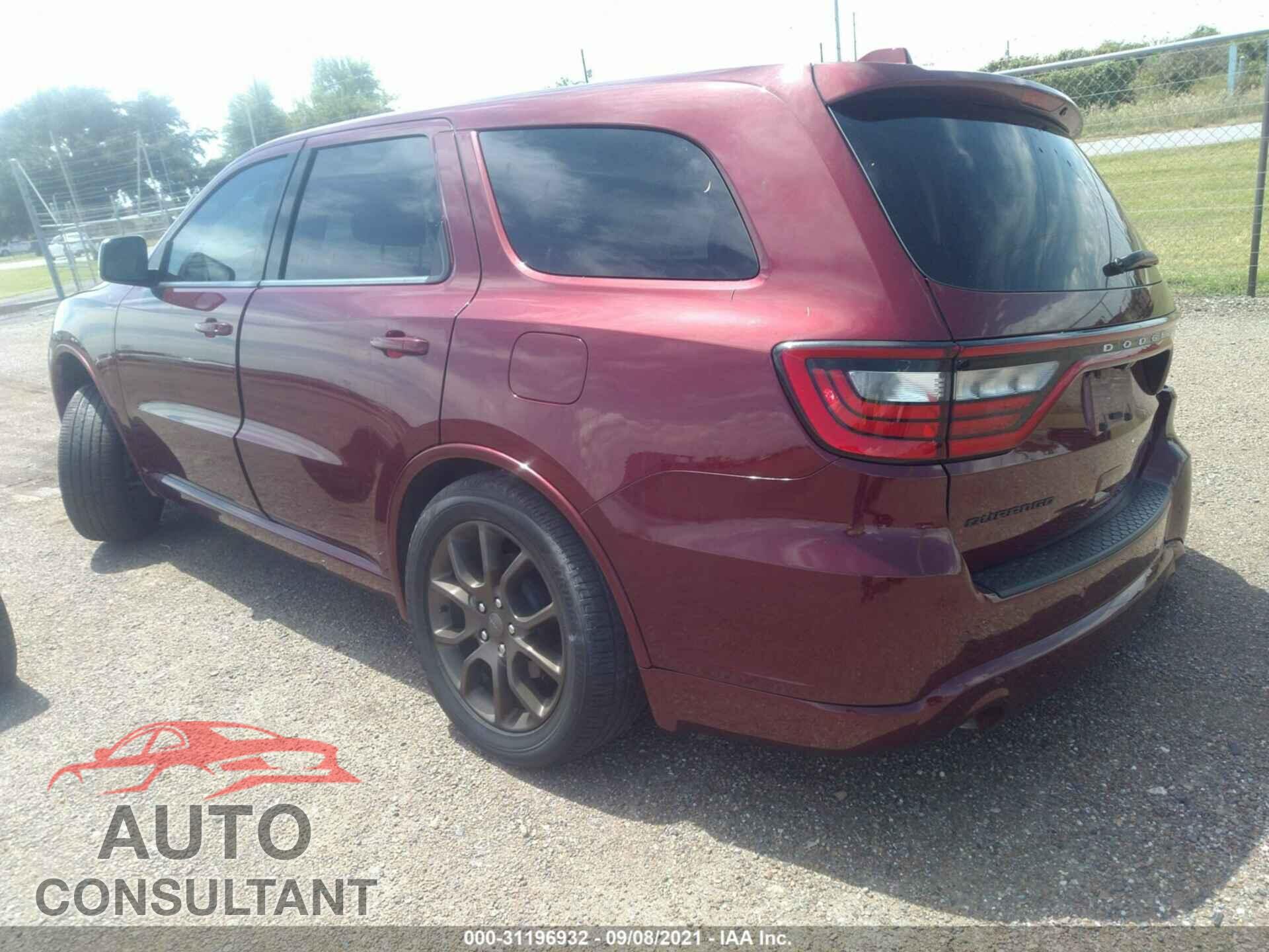 DODGE DURANGO 2018 - 1C4SDHCT8JC444664