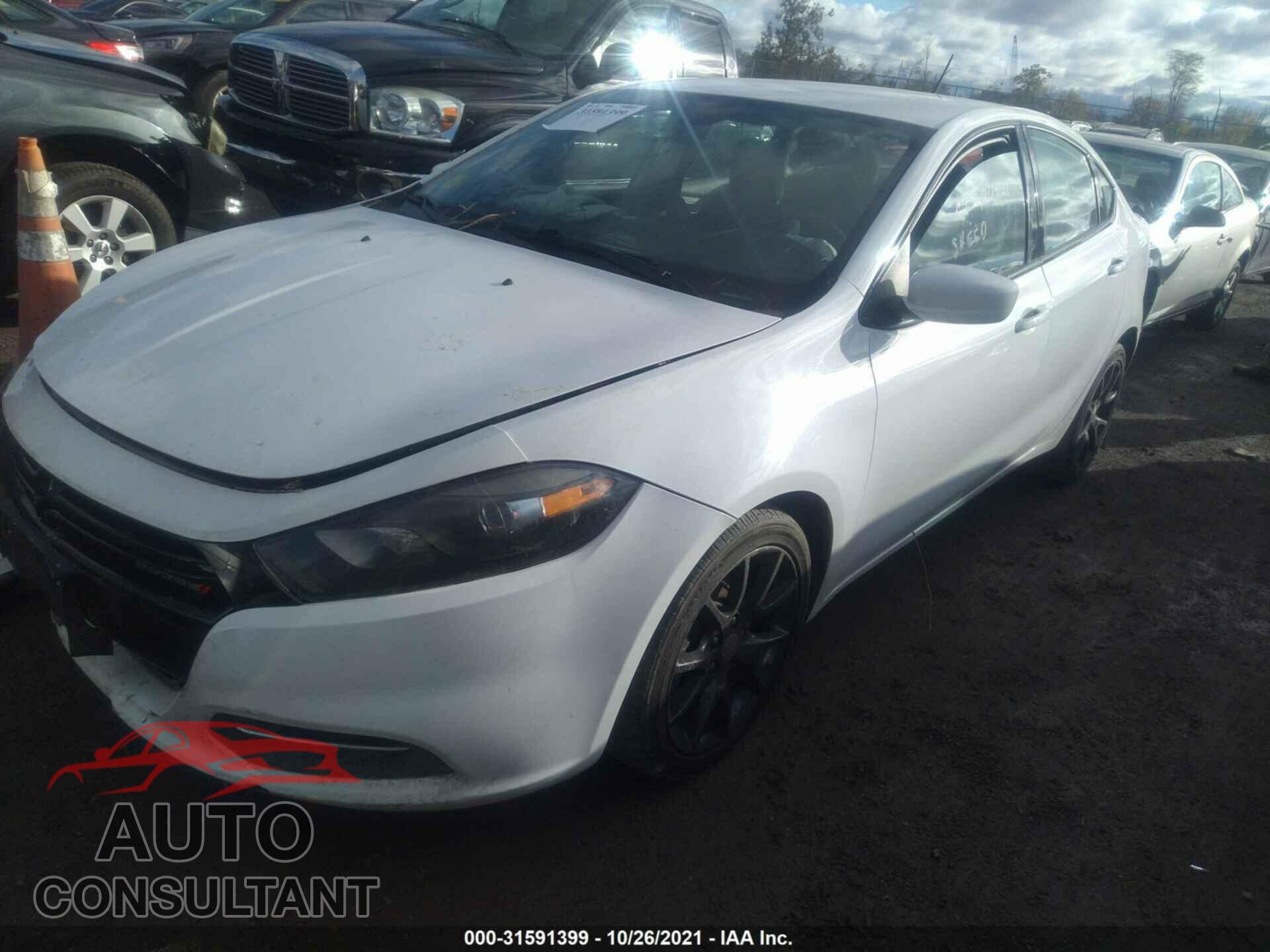 DODGE DART 2016 - 1C3CDFAA3GD577754