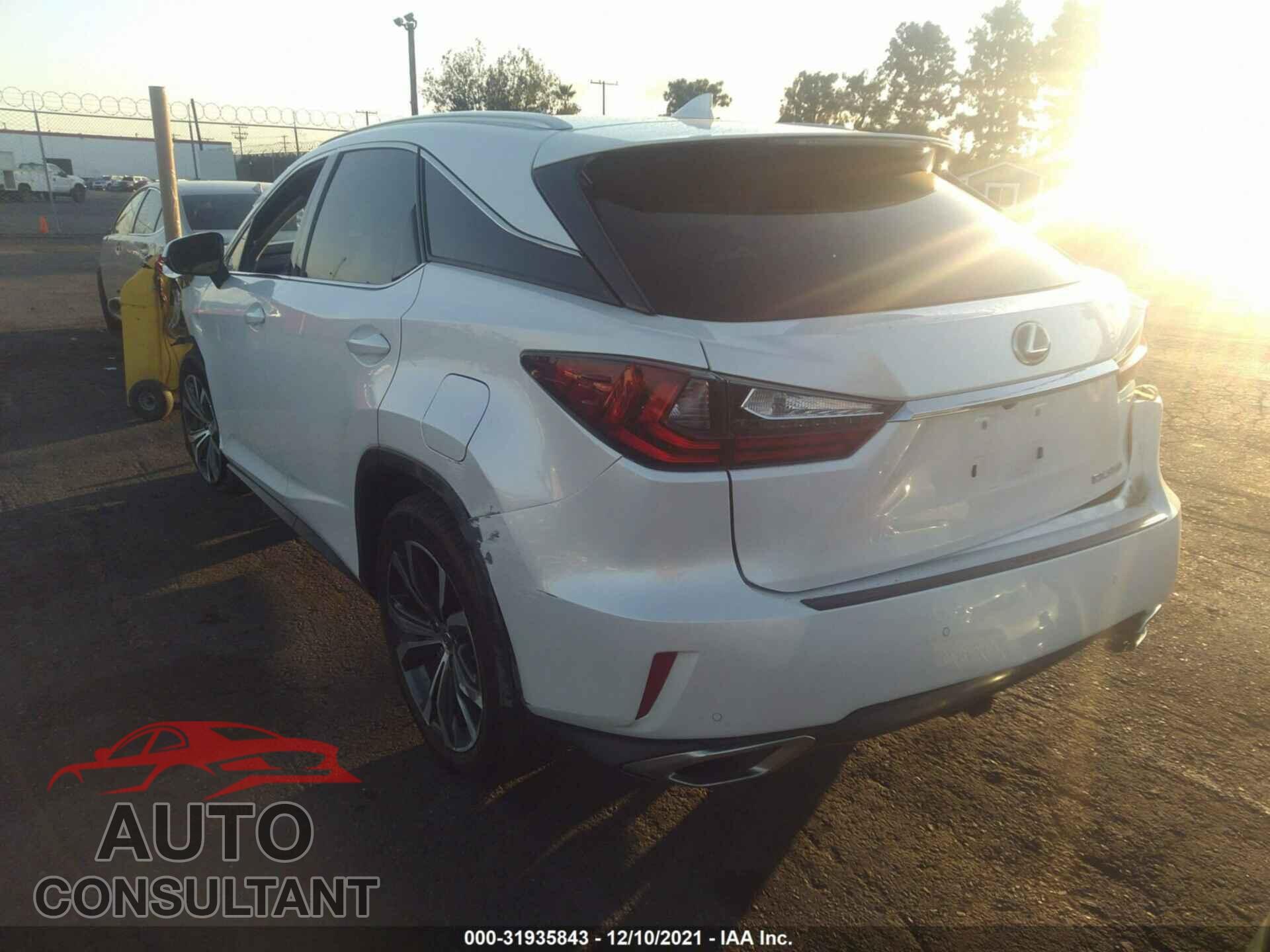LEXUS RX 2017 - 2T2ZZMCA8HC065765