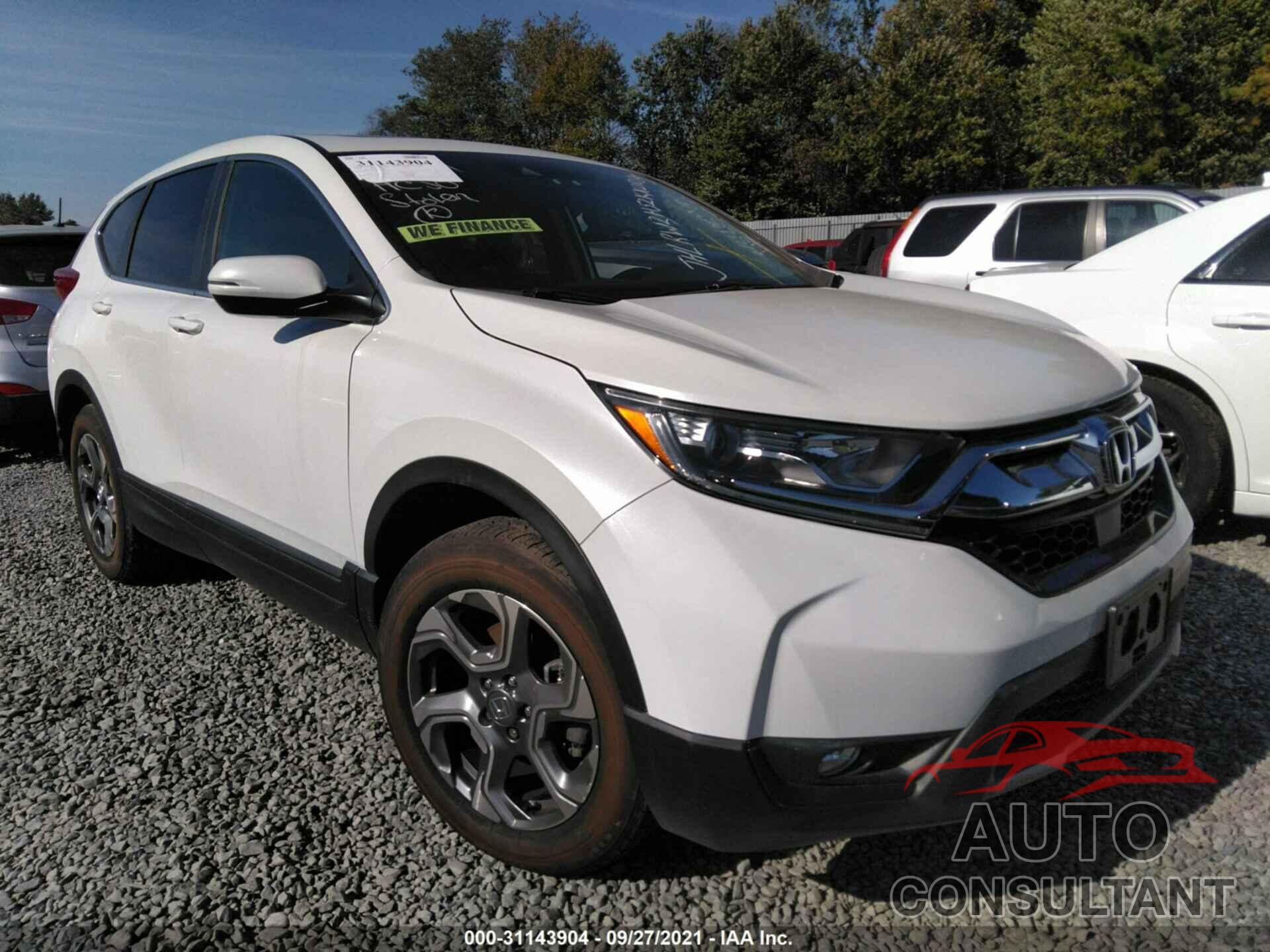 HONDA CR-V 2019 - JHLRW2H52KX010043