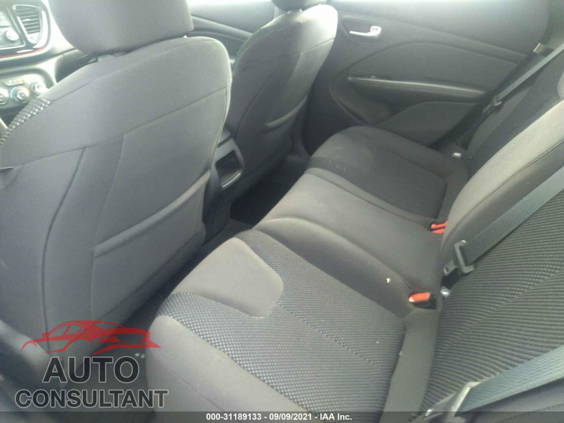 DODGE DART 2016 - 1C3CDFAA8GD577832