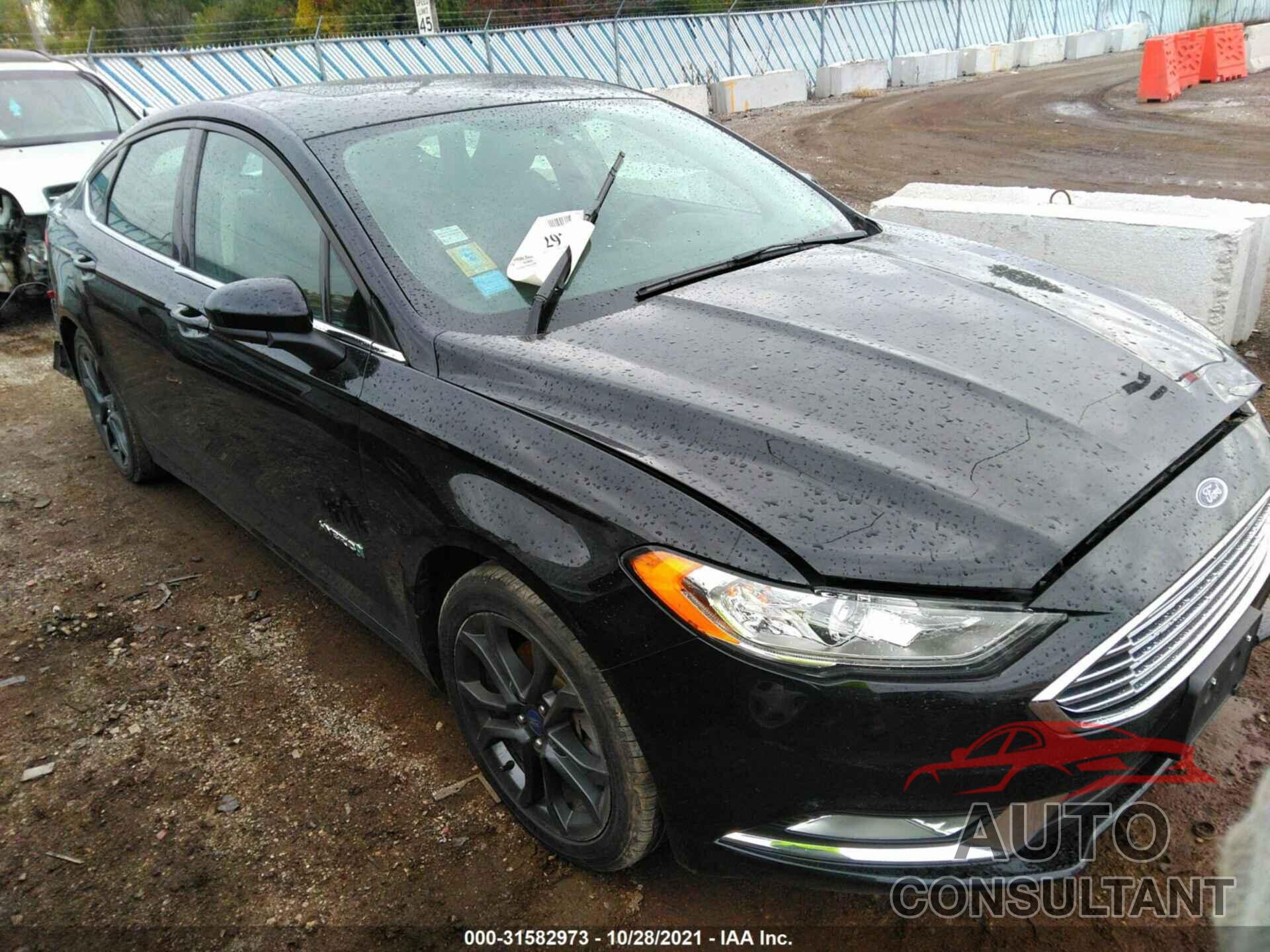 FORD FUSION HYBRID 2018 - 3FA6P0LU0JR225787