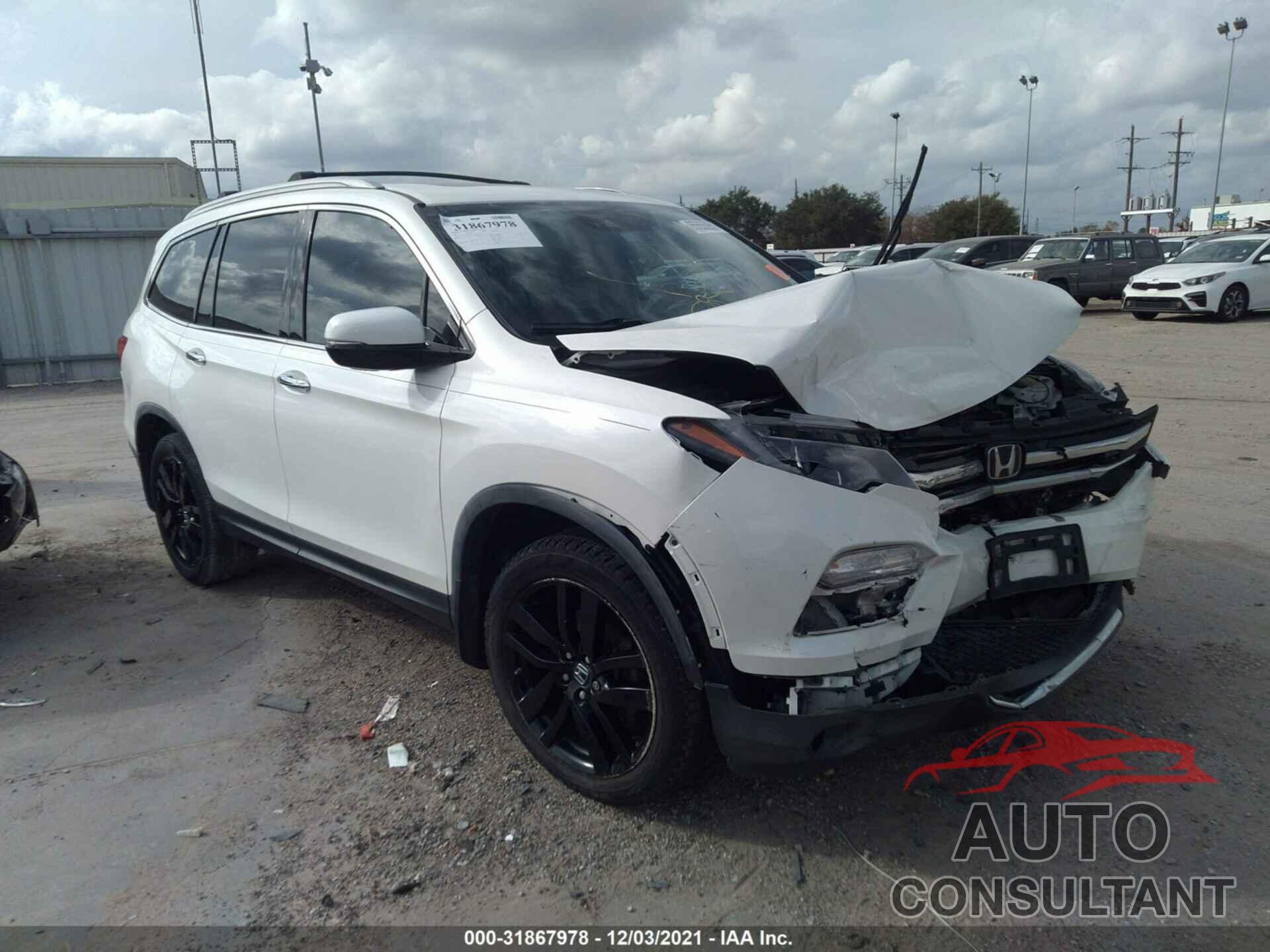 HONDA PILOT 2017 - 5FNYF6H03HB040336