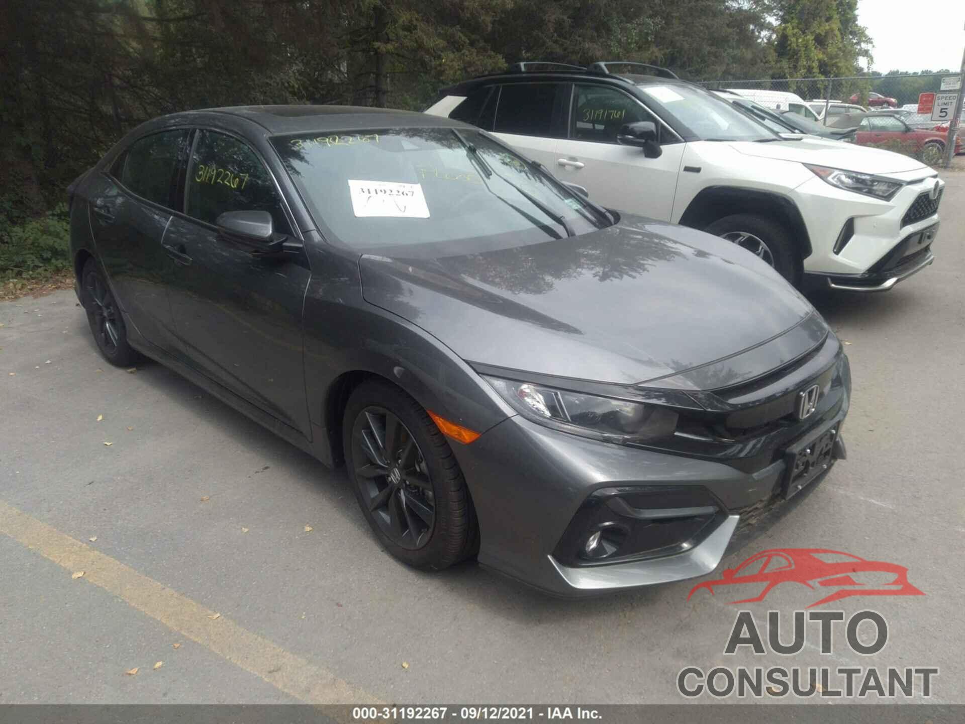 HONDA CIVIC HATCHBACK 2021 - SHHFK7H6XMU416262