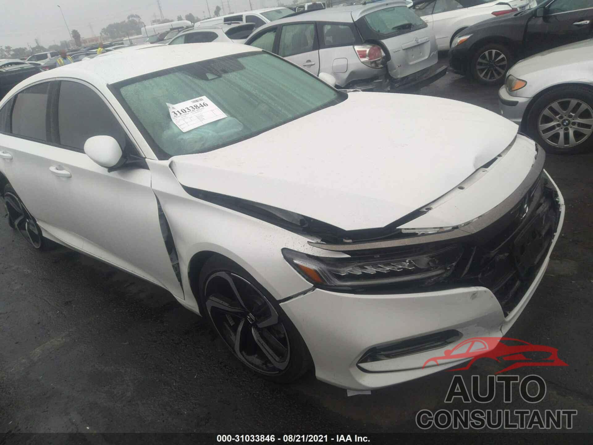 HONDA ACCORD SEDAN 2020 - 1HGCV1F34LA116937