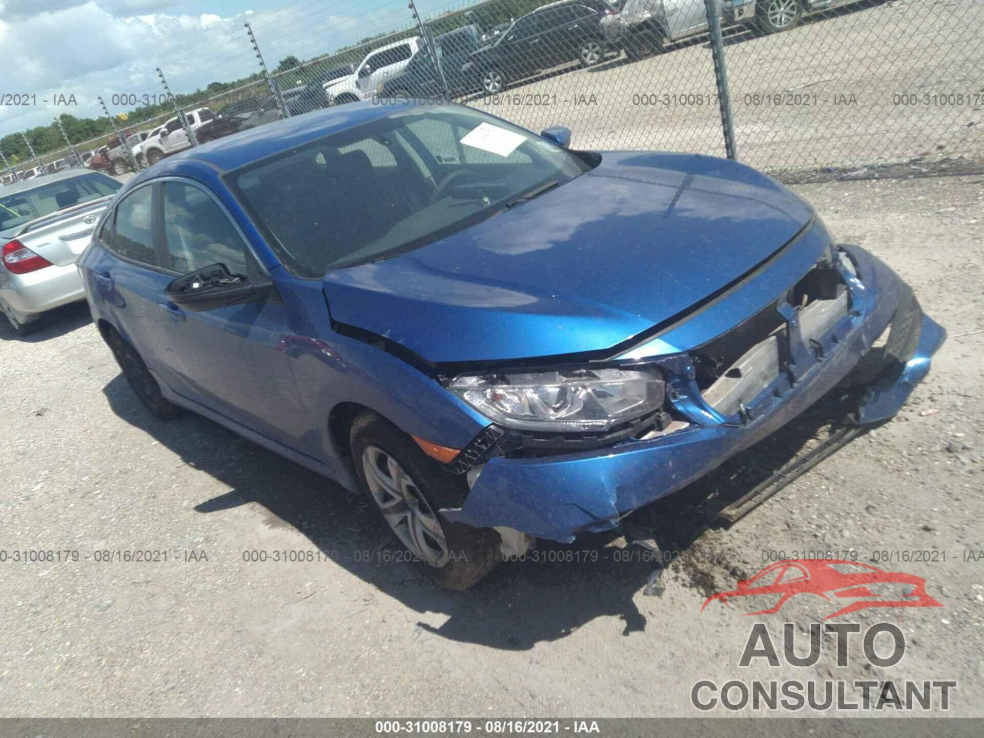 HONDA CIVIC SEDAN 2018 - 19XFC2F55JE037425