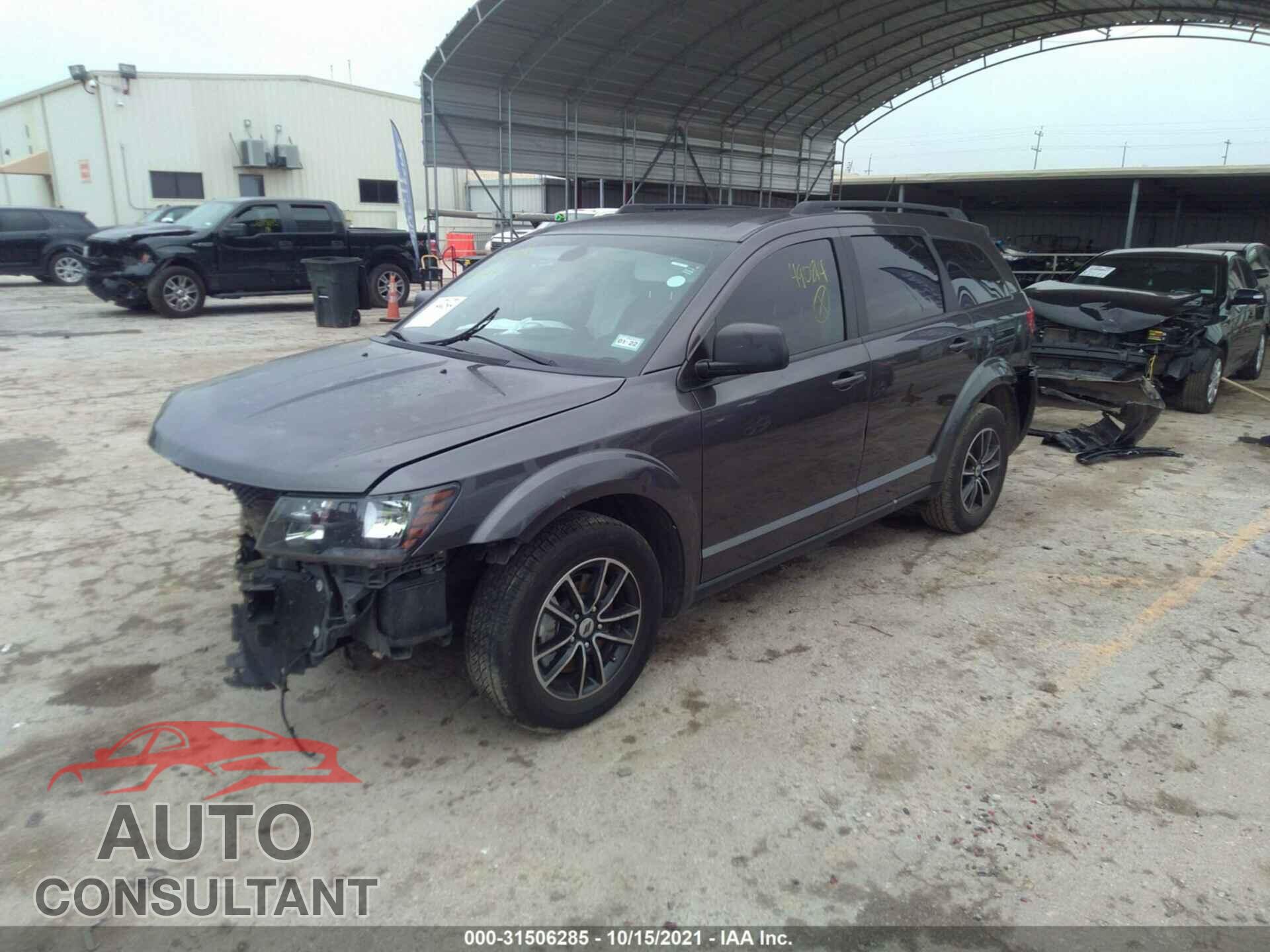DODGE JOURNEY 2018 - 3C4PDCAB1JT490814