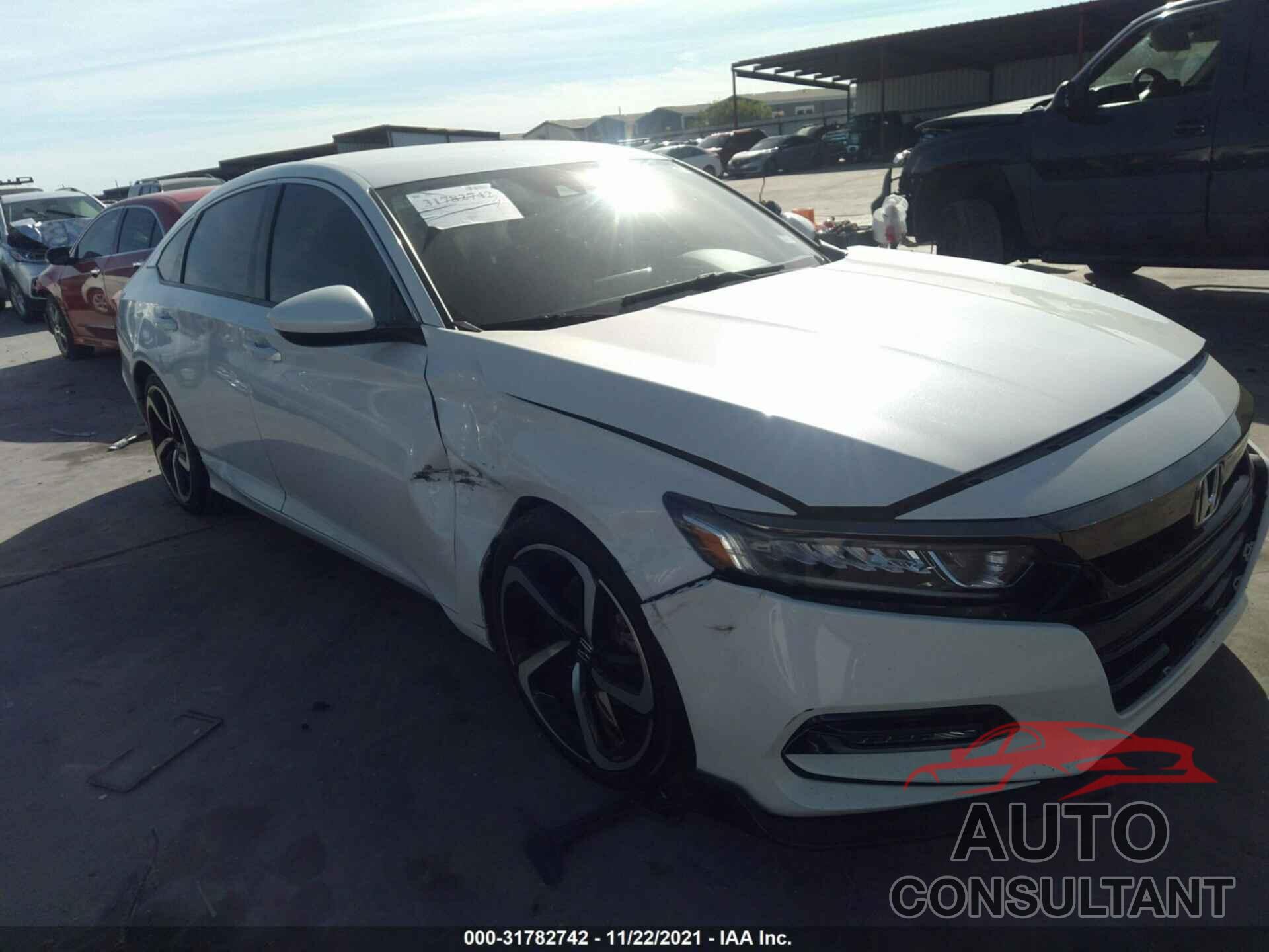 HONDA ACCORD SEDAN 2018 - 1HGCV1F35JA119293