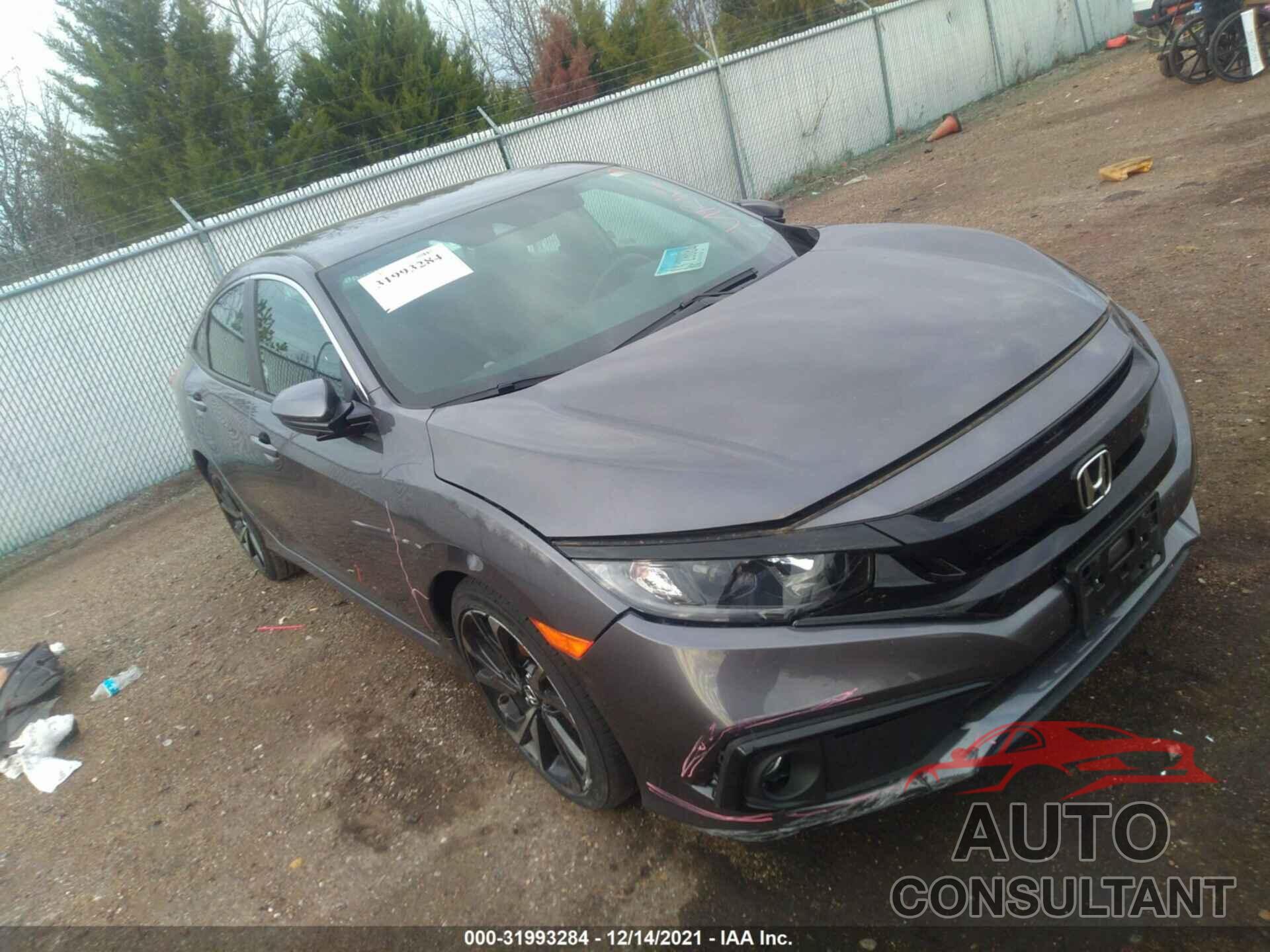 HONDA CIVIC SEDAN 2021 - 2HGFC2F81MH555486