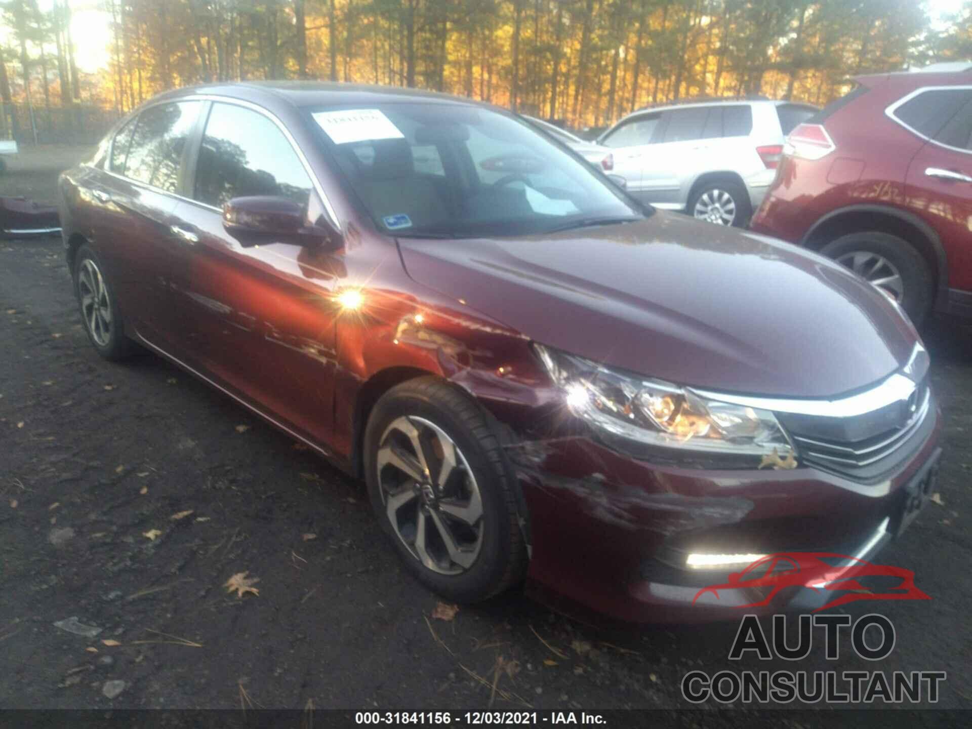 HONDA ACCORD SEDAN 2016 - 1HGCR2F78GA161897