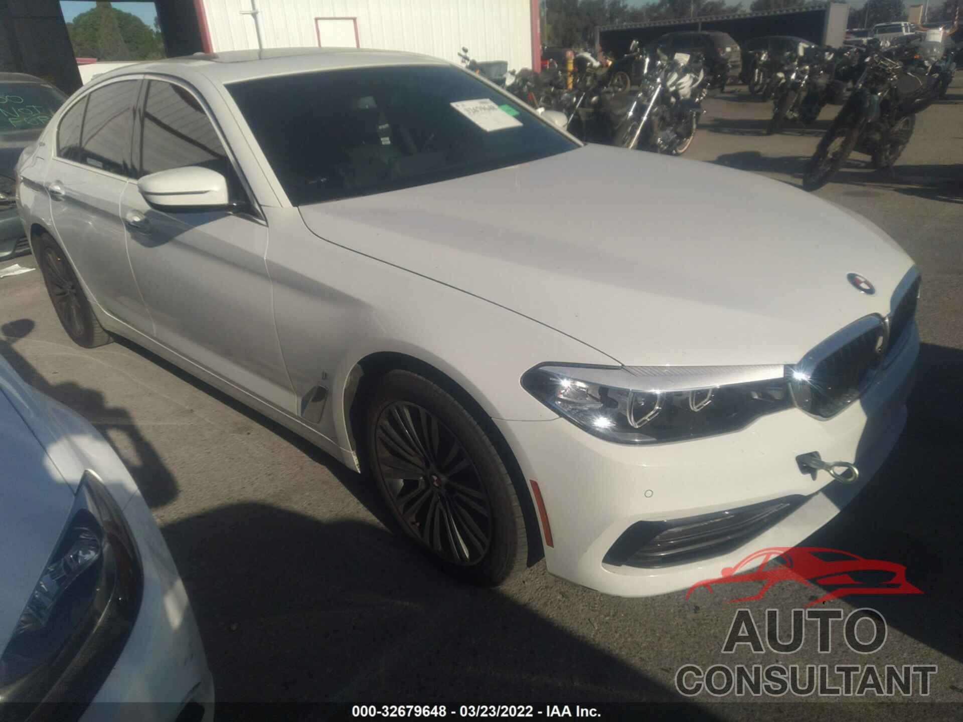 BMW 5 SERIES 2018 - WBAJA9C5XJB034401