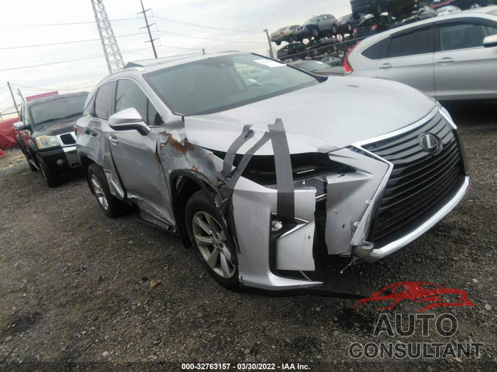 LEXUS RX 350 2016 - JTJBZMCAXG2002540