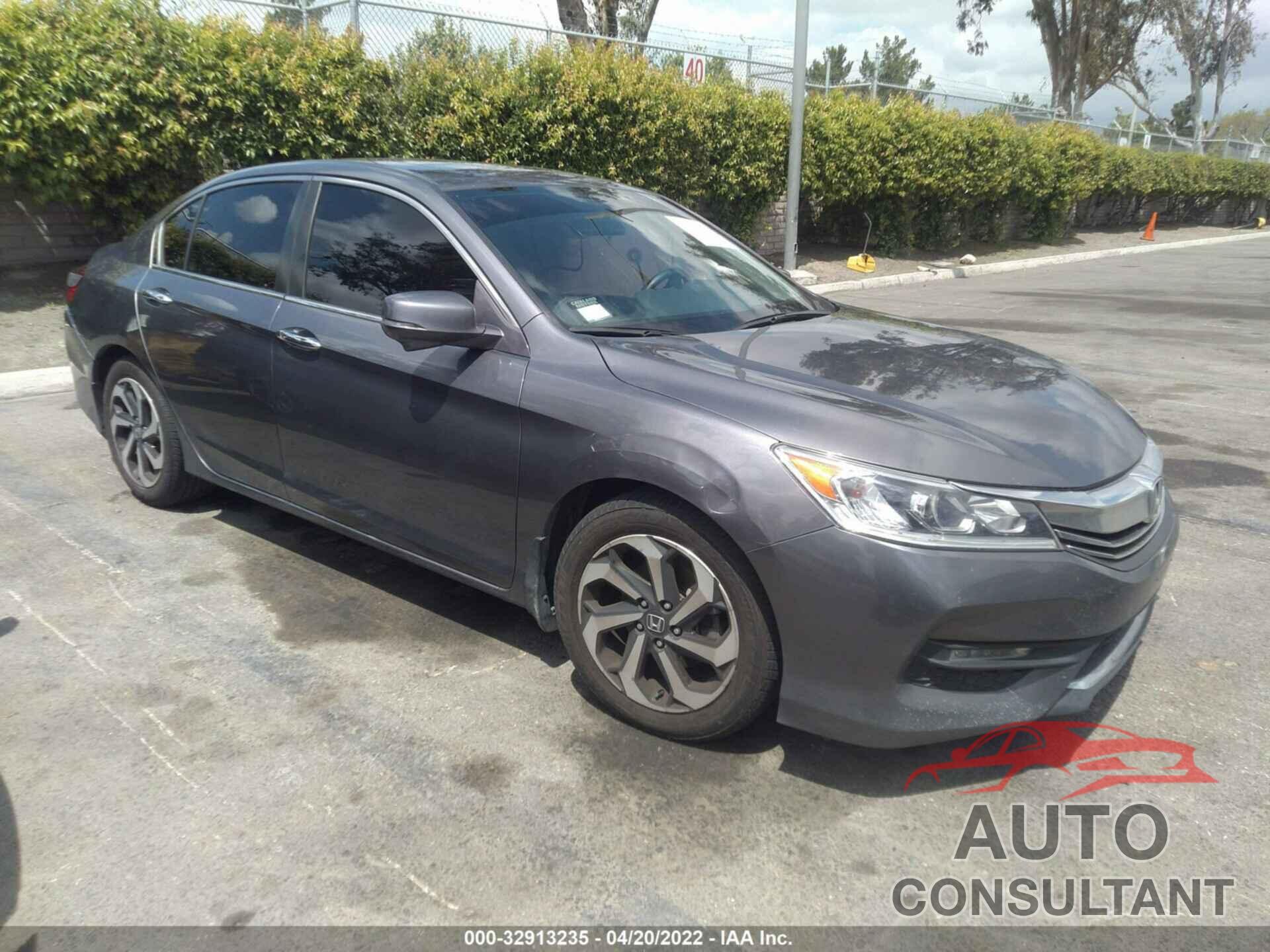 HONDA ACCORD SEDAN 2016 - 1HGCR2F7XGA196375