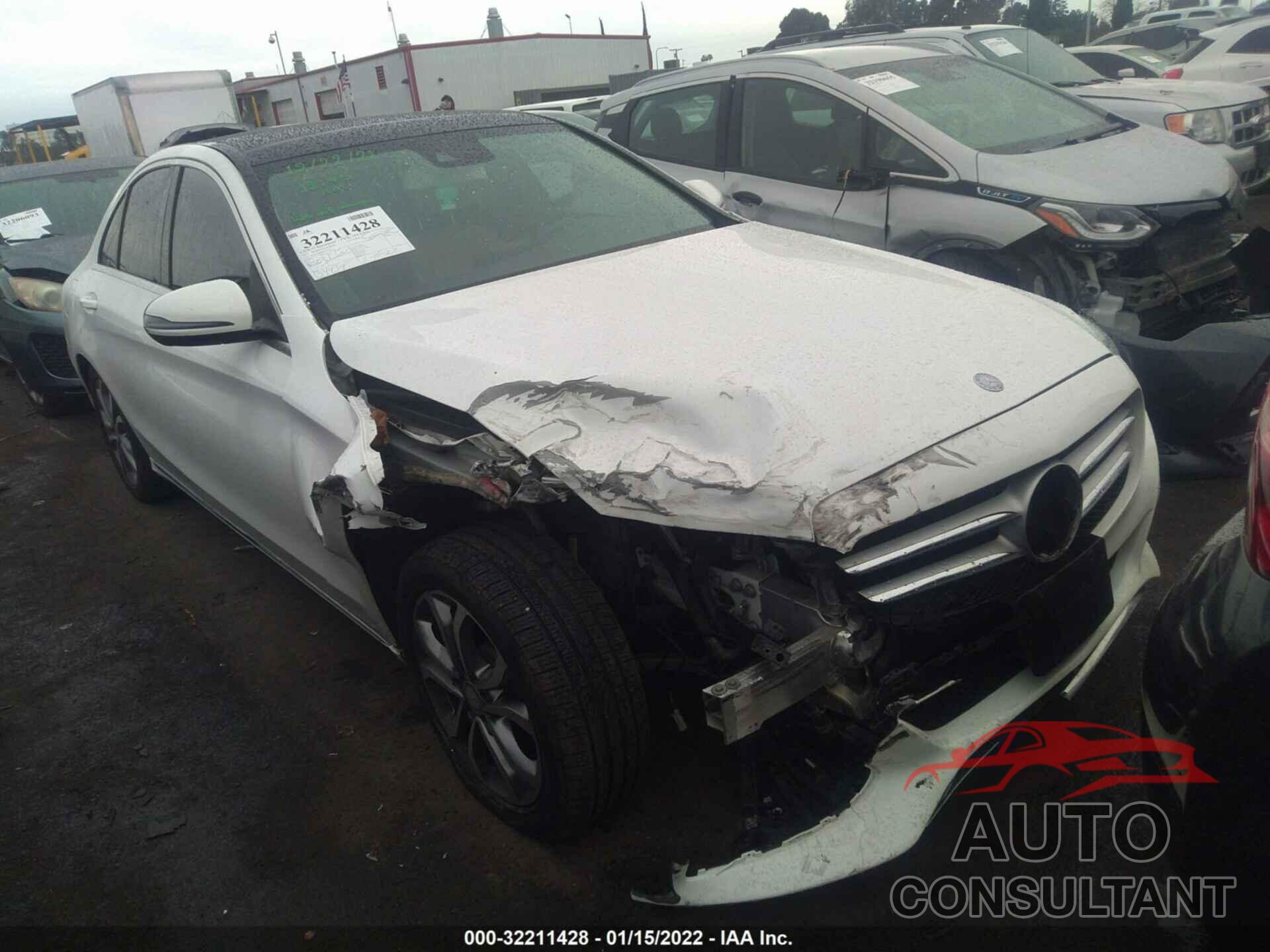 MERCEDES-BENZ C-CLASS 2017 - 55SWF4JB8HU197303