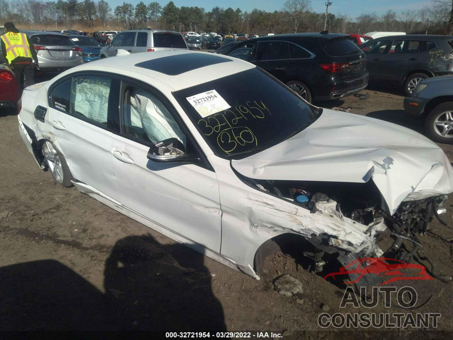 BMW 3 SERIES 2017 - WBA8B7G53HNU37316