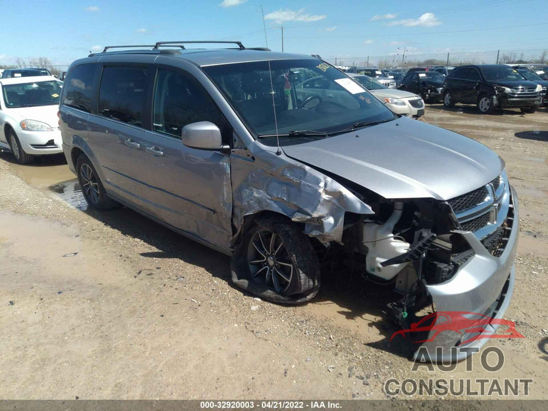 DODGE GRAND CARAVAN 2017 - 2C4RDGCG3HR800225