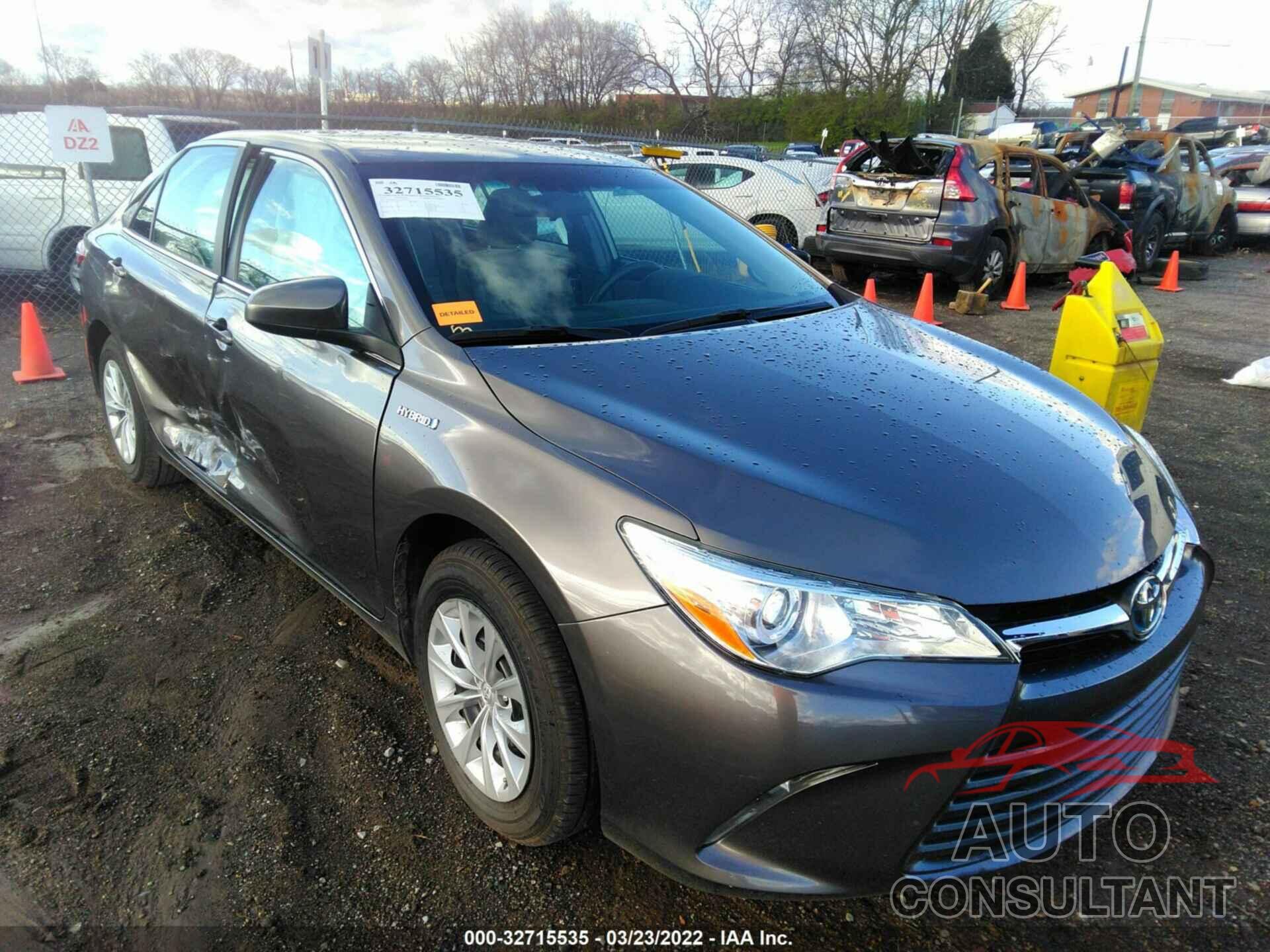 TOYOTA CAMRY HYBRID 2016 - 4T1BD1FK3GU197174