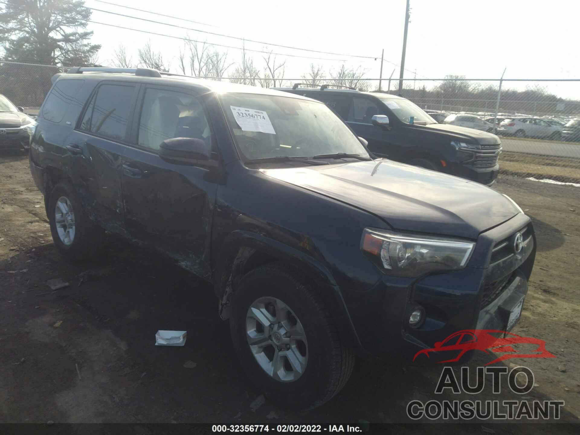 TOYOTA 4RUNNER 2021 - JTEEU5JR7M5245872