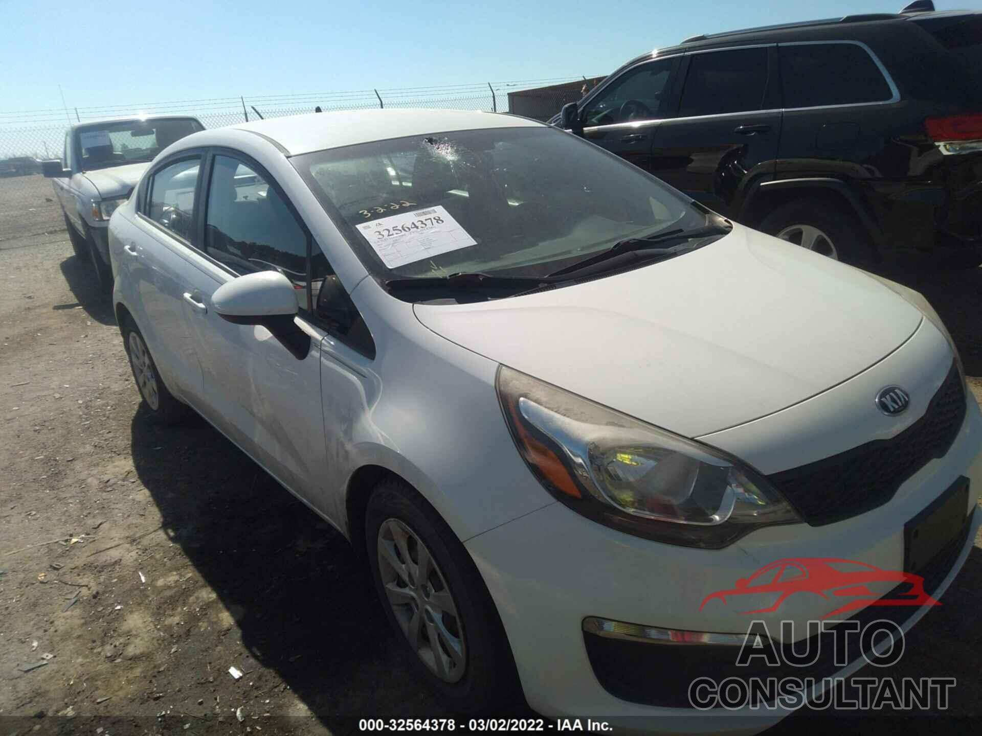 KIA RIO 2016 - KNADM4A35G6623320