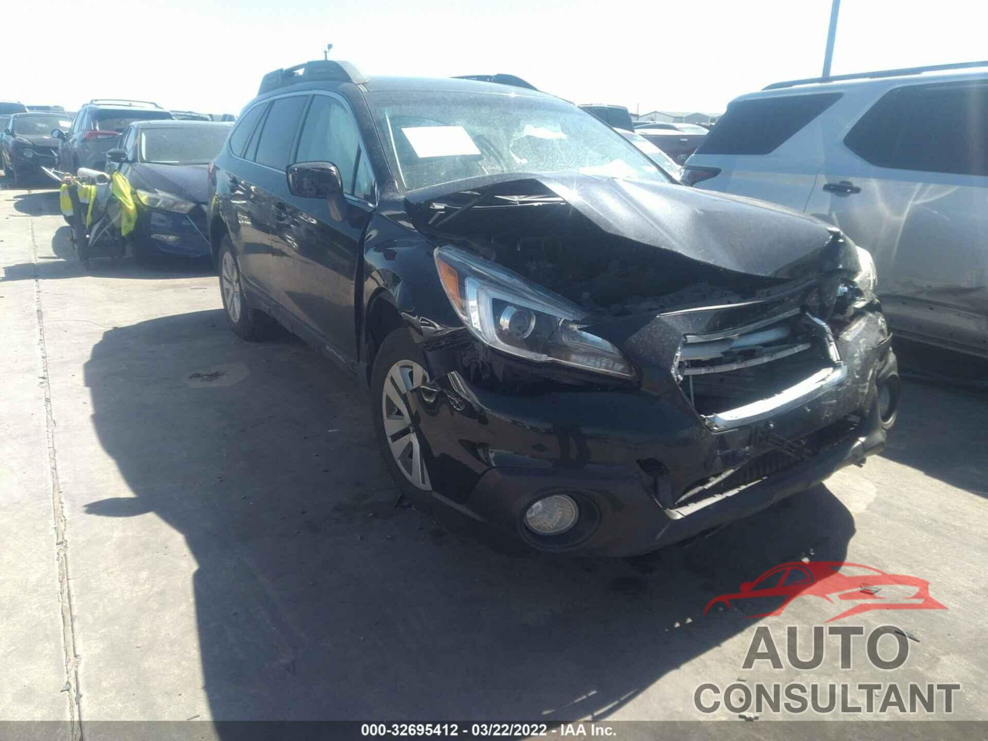 SUBARU OUTBACK 2017 - 4S4BSACC5H3240617