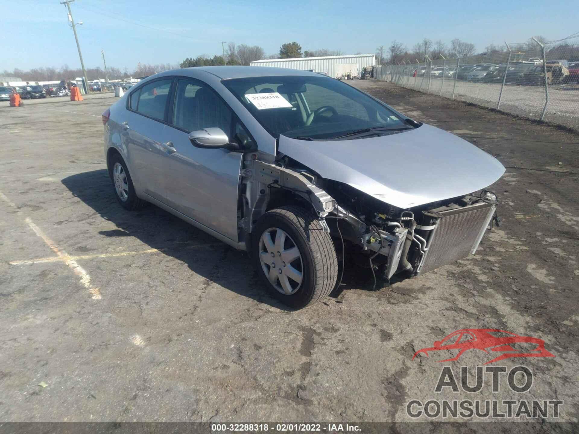 KIA FORTE 2016 - KNAFX4A66G5555593