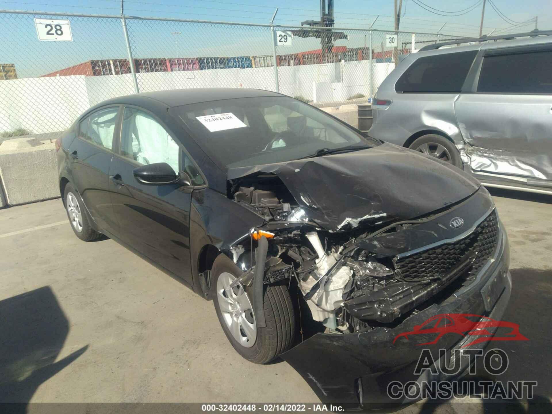 KIA FORTE 2017 - 3KPFK4A77HE091360