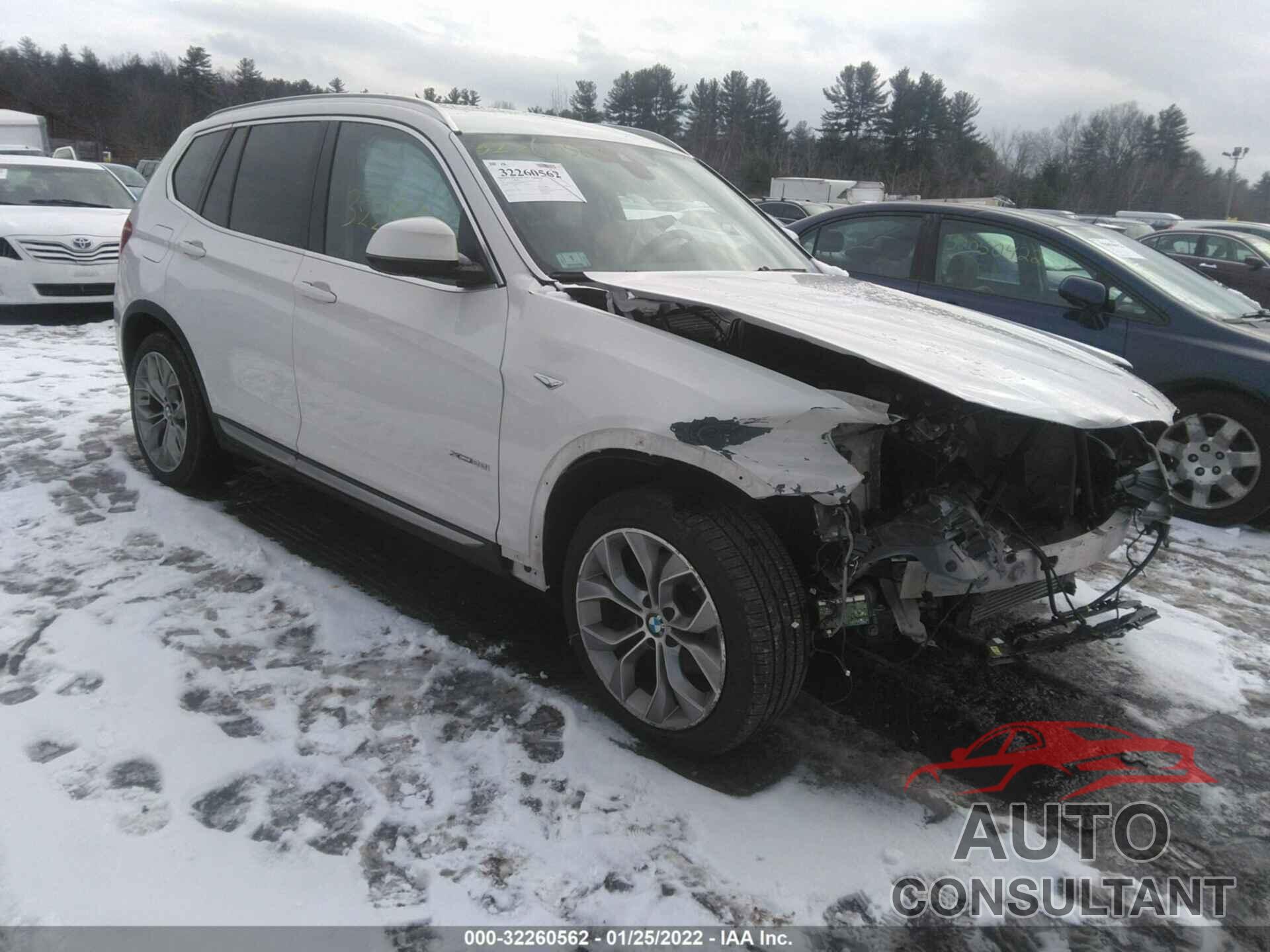 BMW X3 2017 - 5UXWX9C59H0T04245