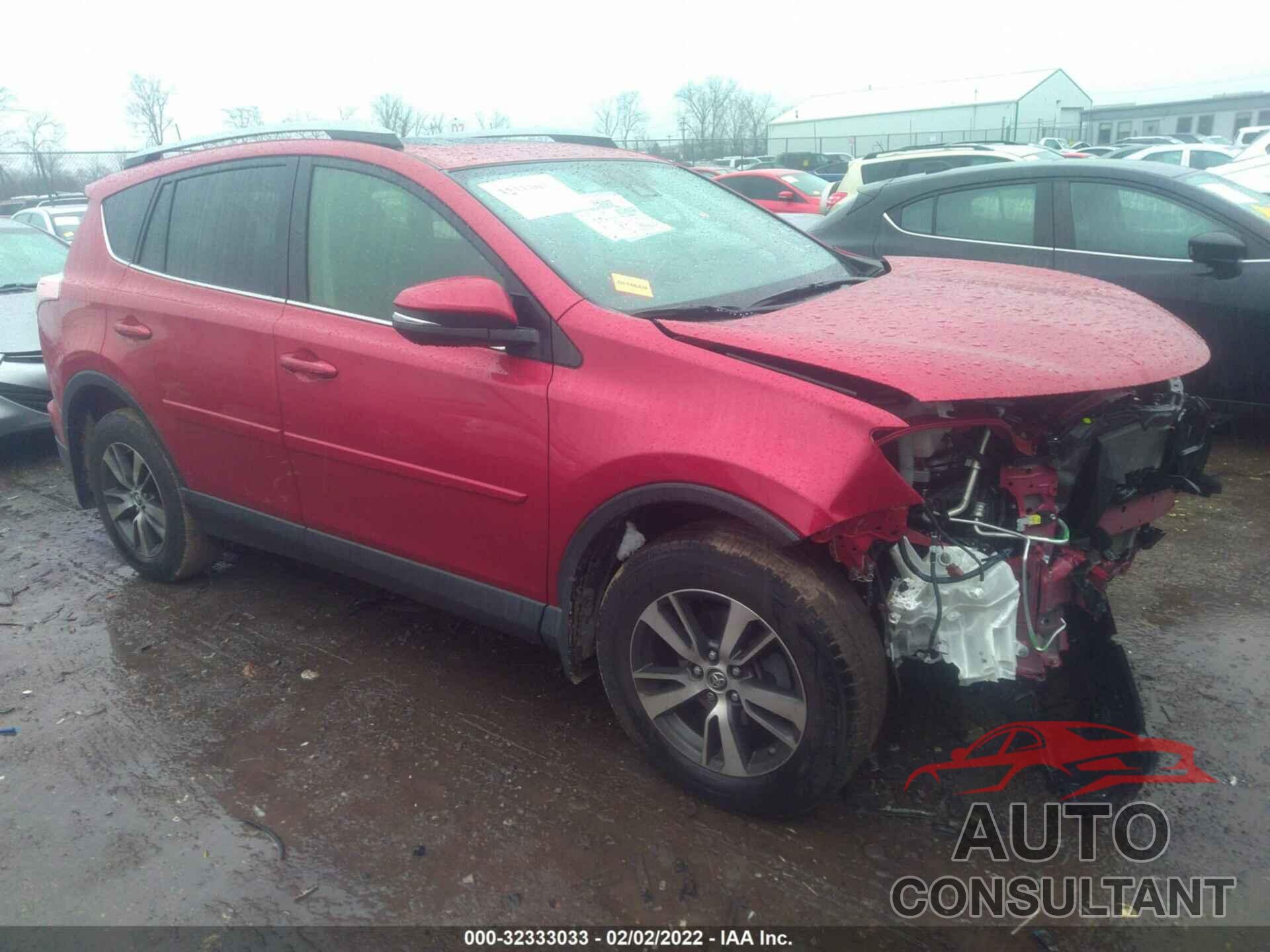 TOYOTA RAV4 2017 - JTMRFREV5HJ143062