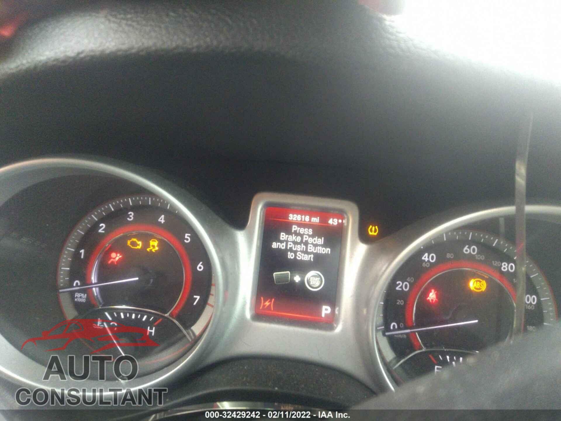 DODGE JOURNEY 2017 - 3C4PDCAB1HT662107