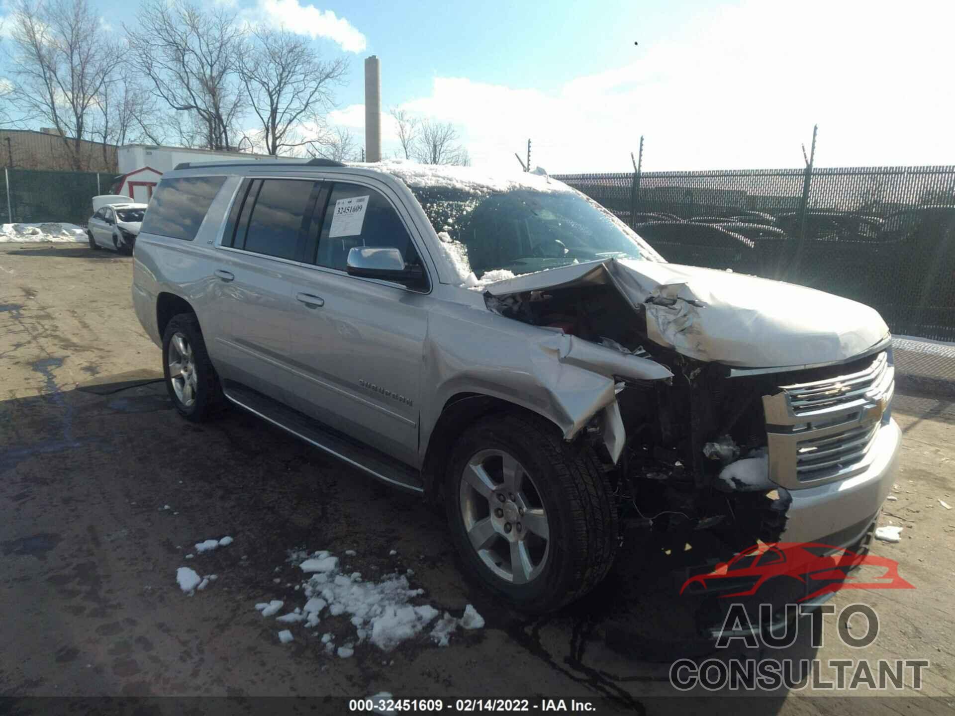 CHEVROLET SUBURBAN 2016 - 1GNSKJKC8GR210603