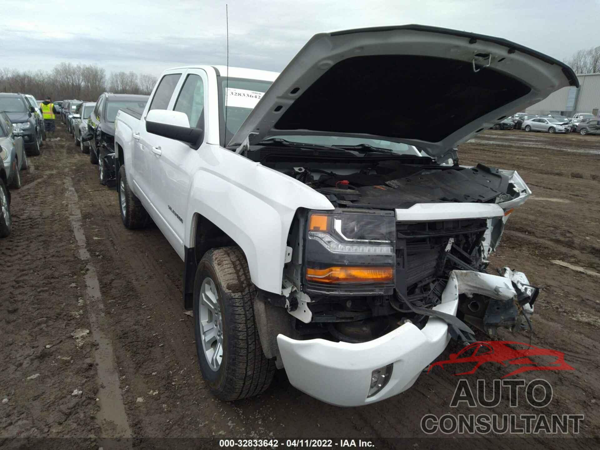 CHEVROLET SILVERADO 1500 2017 - 3GCUKREC5HG488369