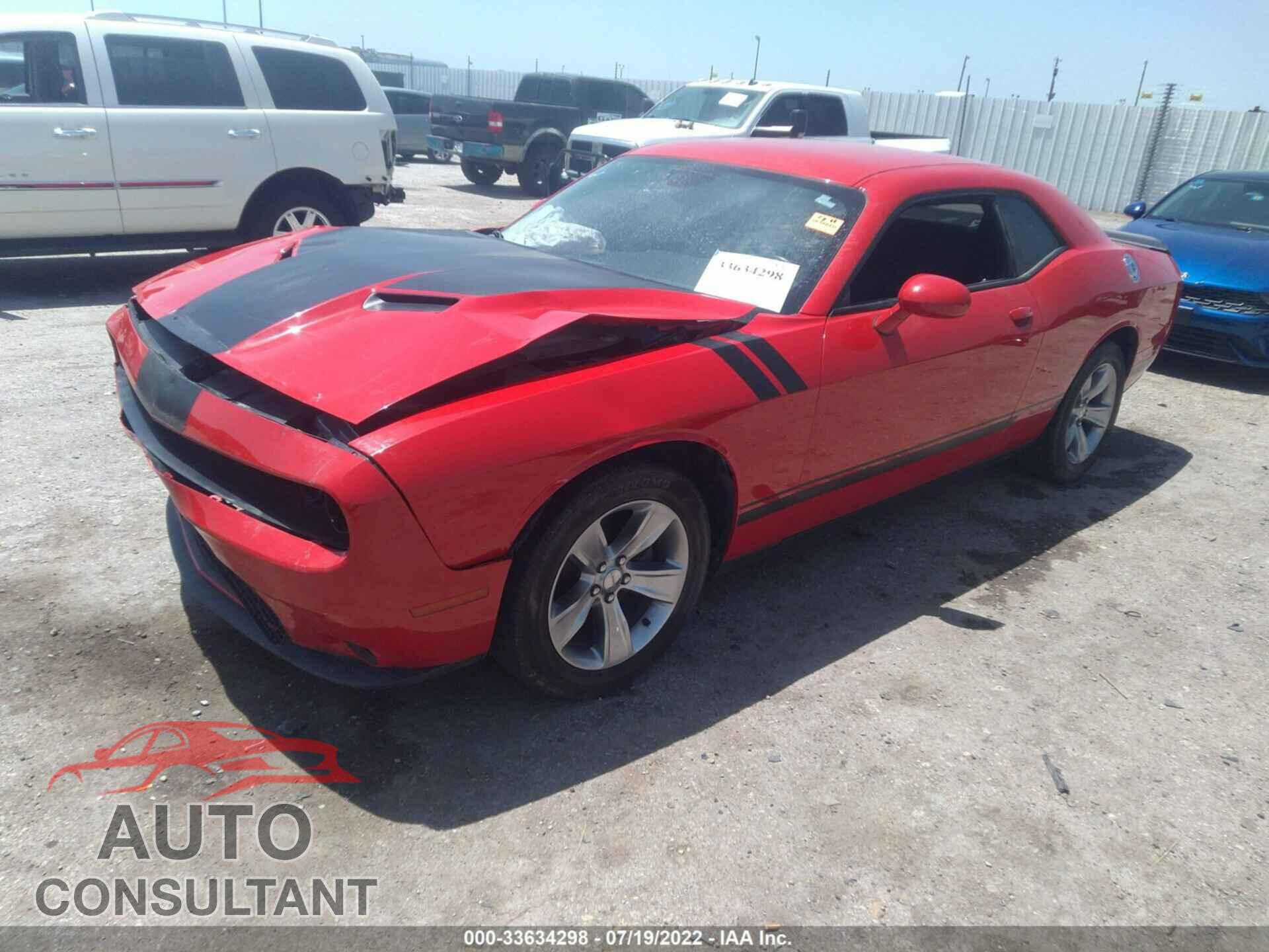DODGE CHALLENGER 2016 - 2C3CDZAG9GH131696