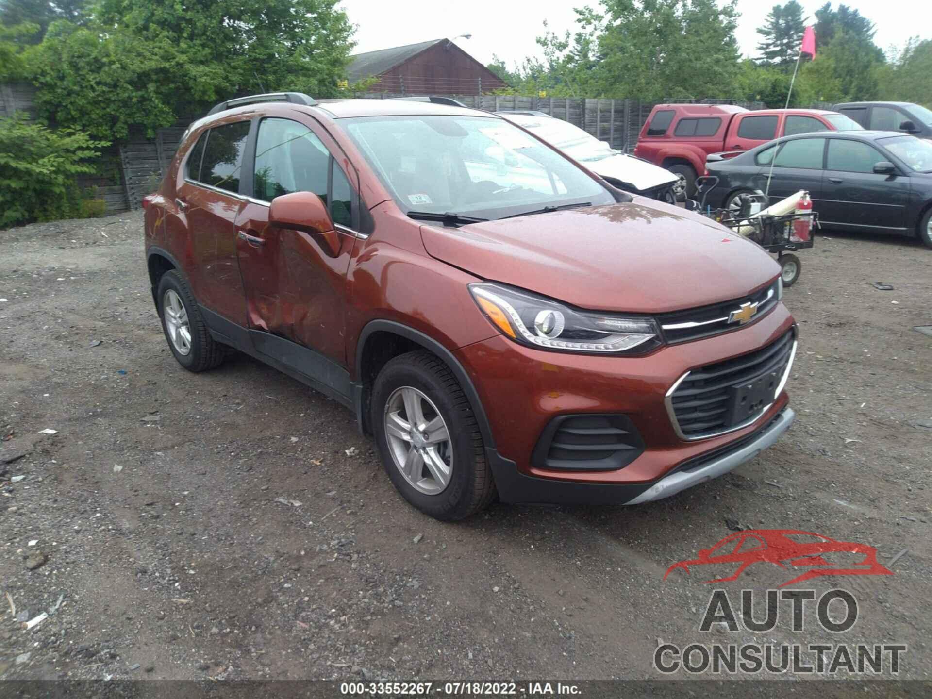 CHEVROLET TRAX 2019 - 3GNCJPSB7KL237969