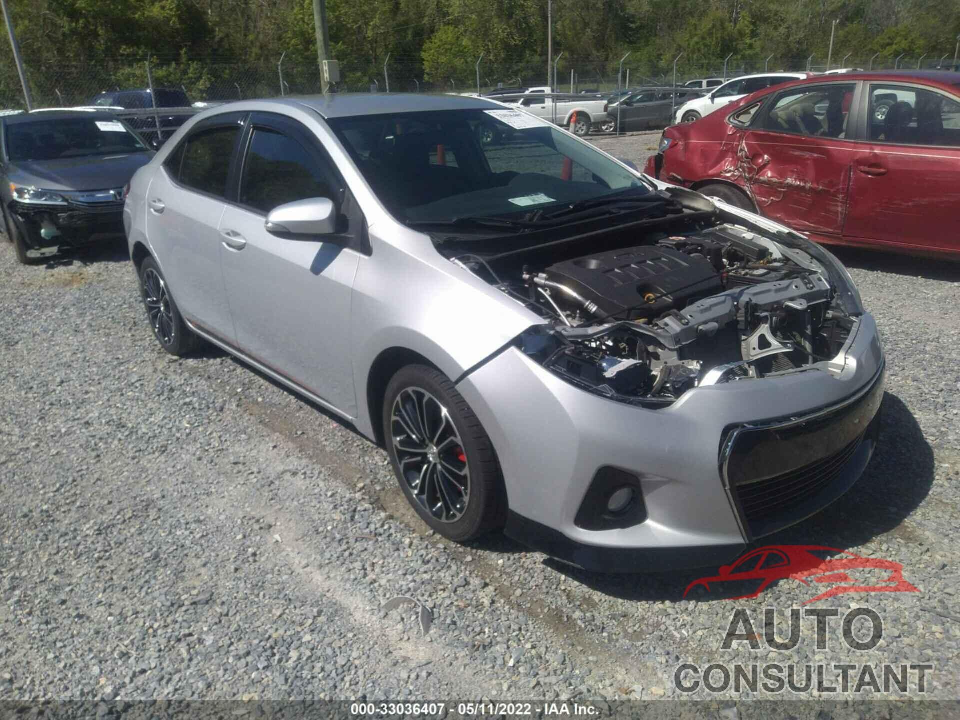 TOYOTA COROLLA 2016 - 2T1BURHE7GC613508