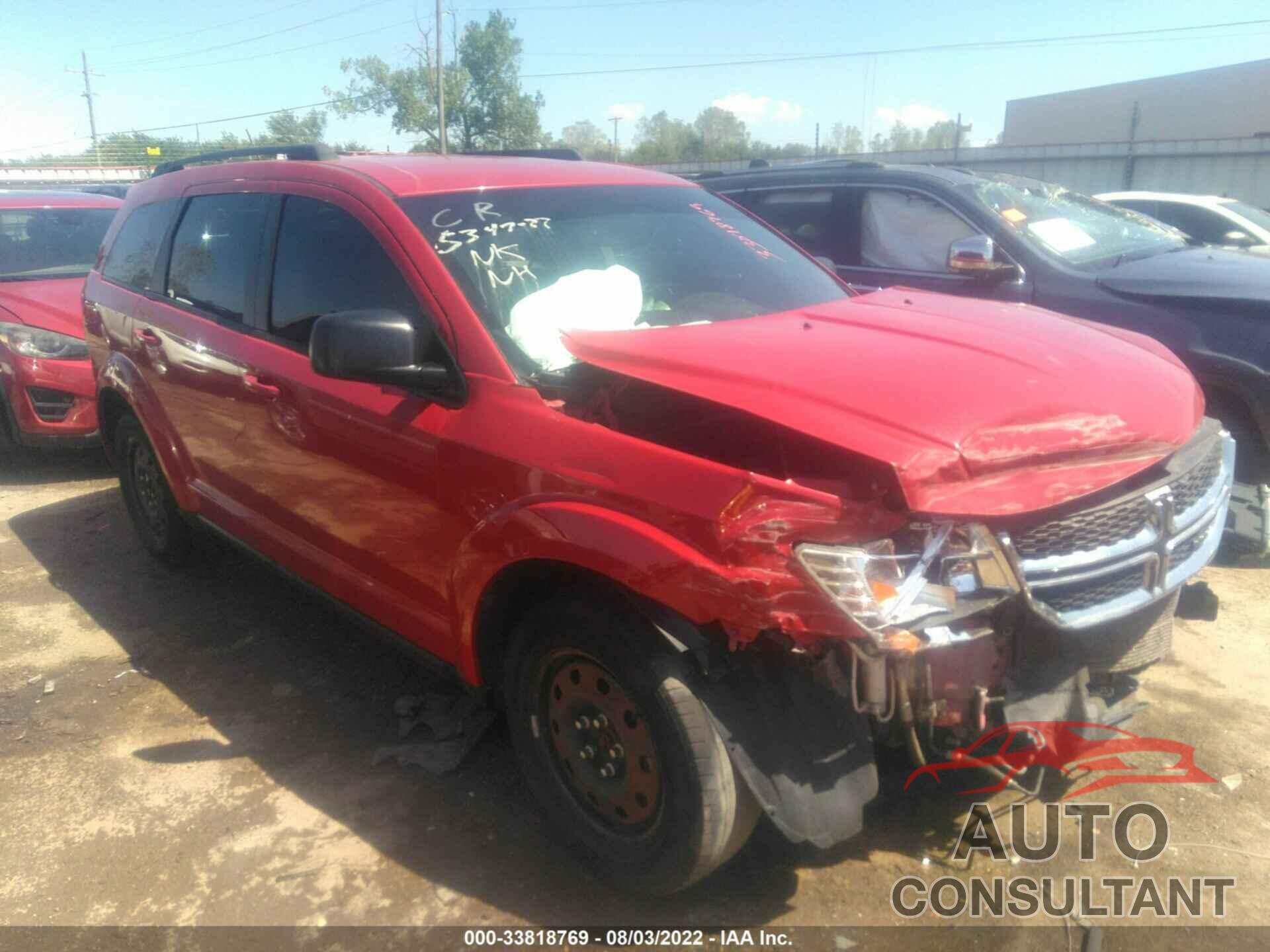 DODGE JOURNEY 2016 - 3C4PDCABXGT247866