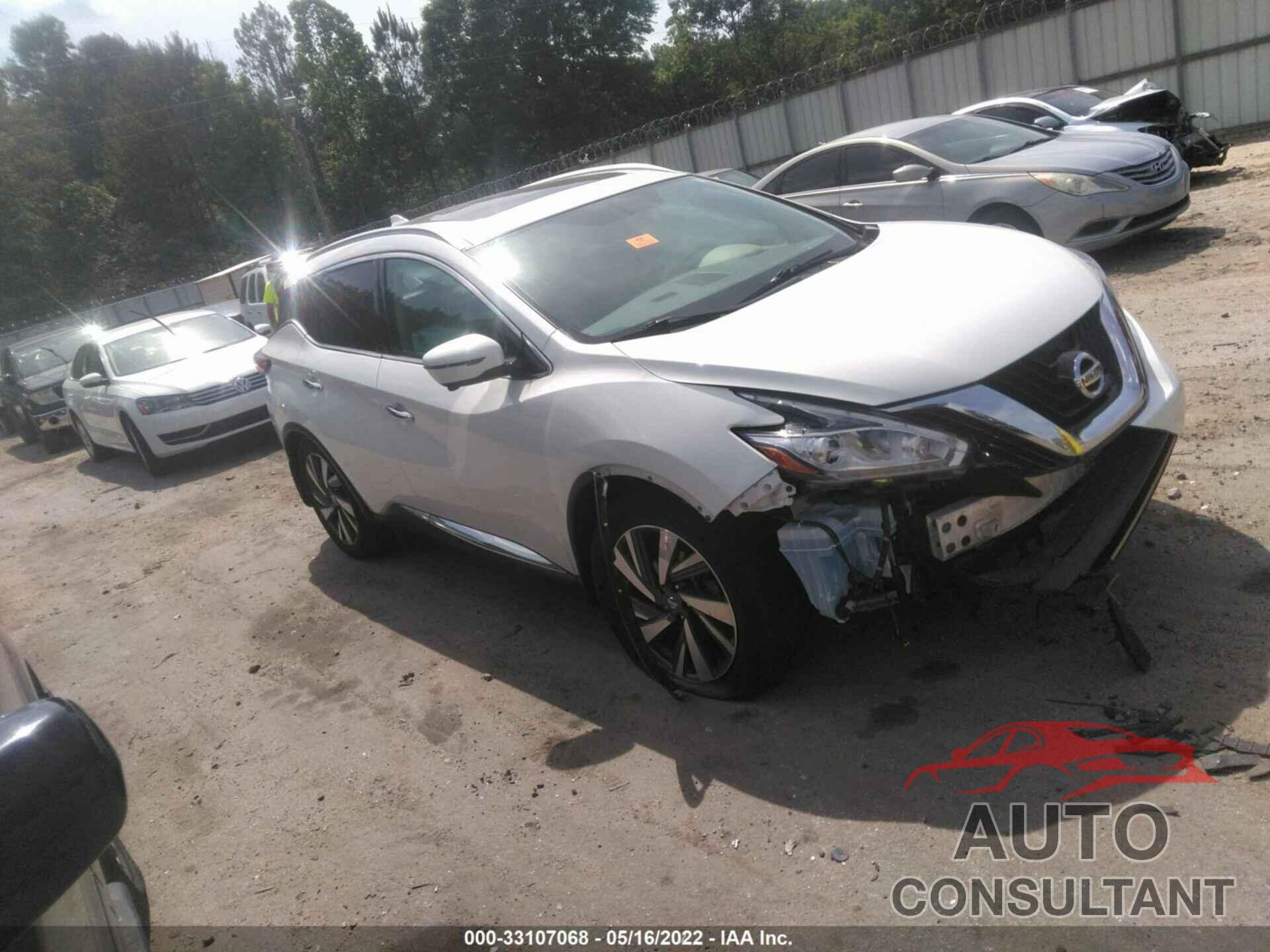 NISSAN MURANO 2018 - 5N1AZ2MH1JN175279