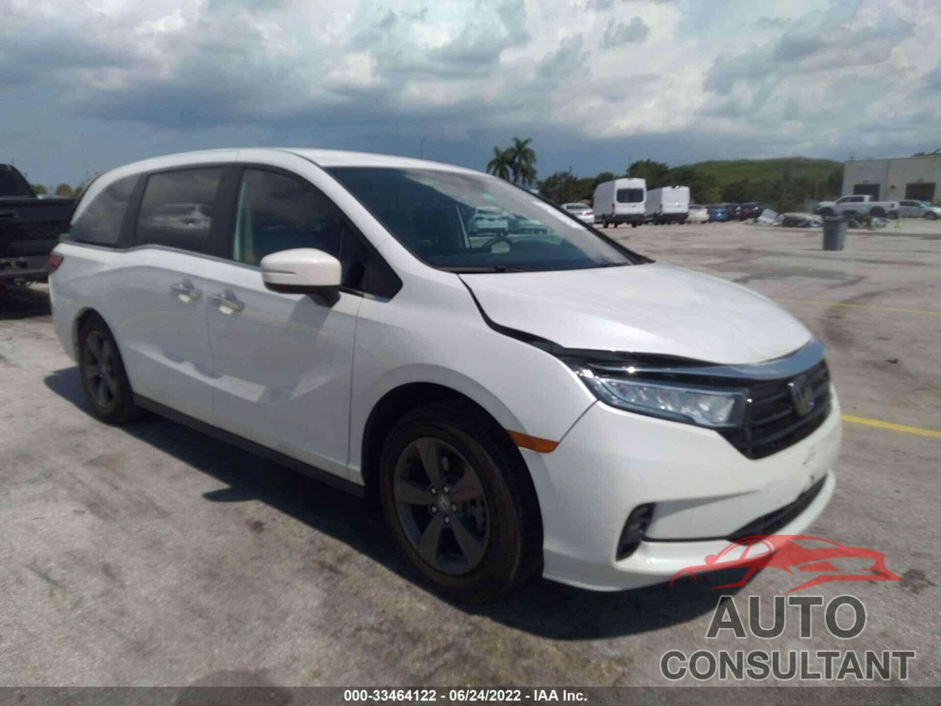 HONDA ODYSSEY 2022 - 5FNRL6H52NB018834