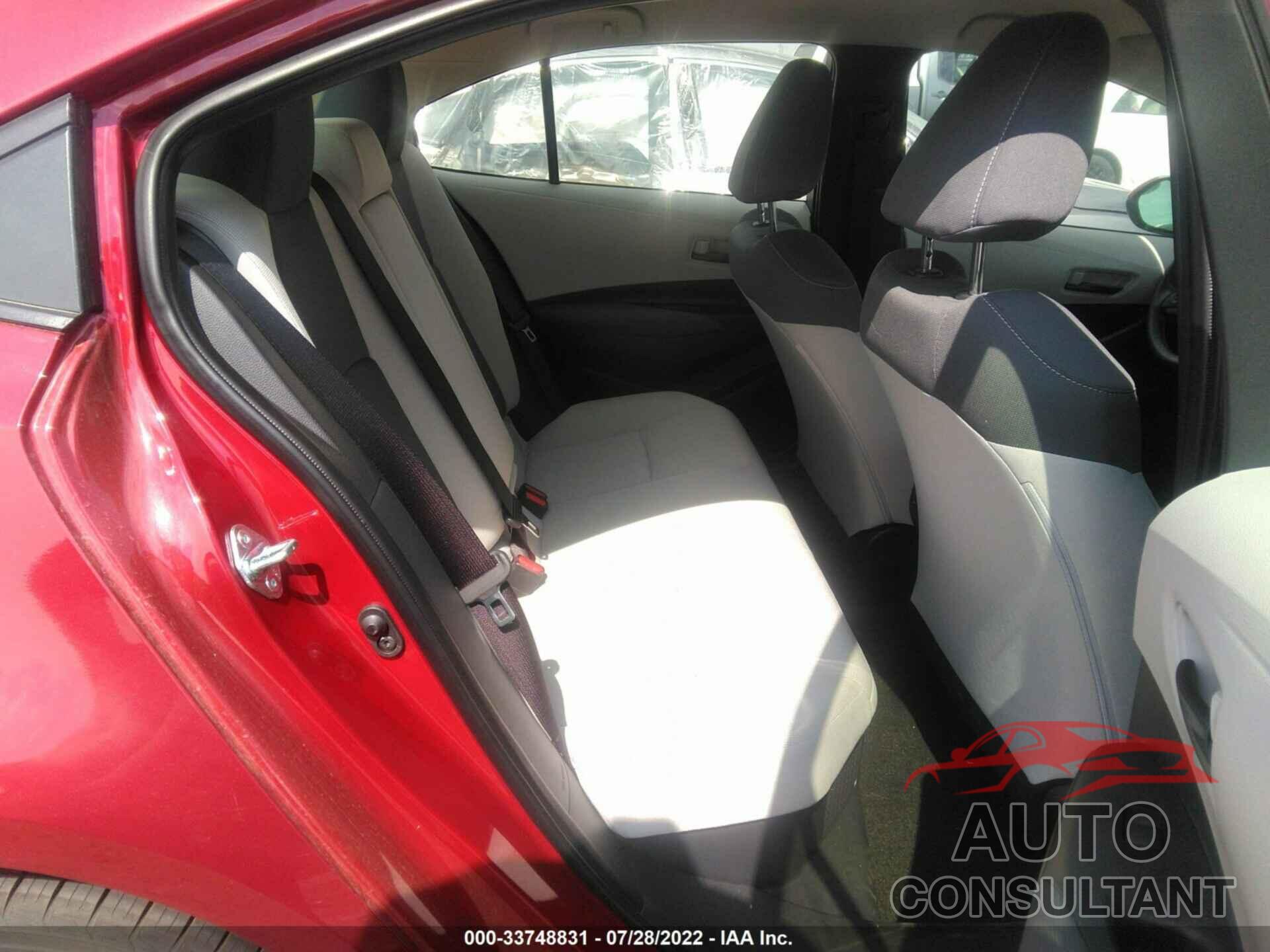 TOYOTA COROLLA 2022 - JTDEAMDE7NJ054817