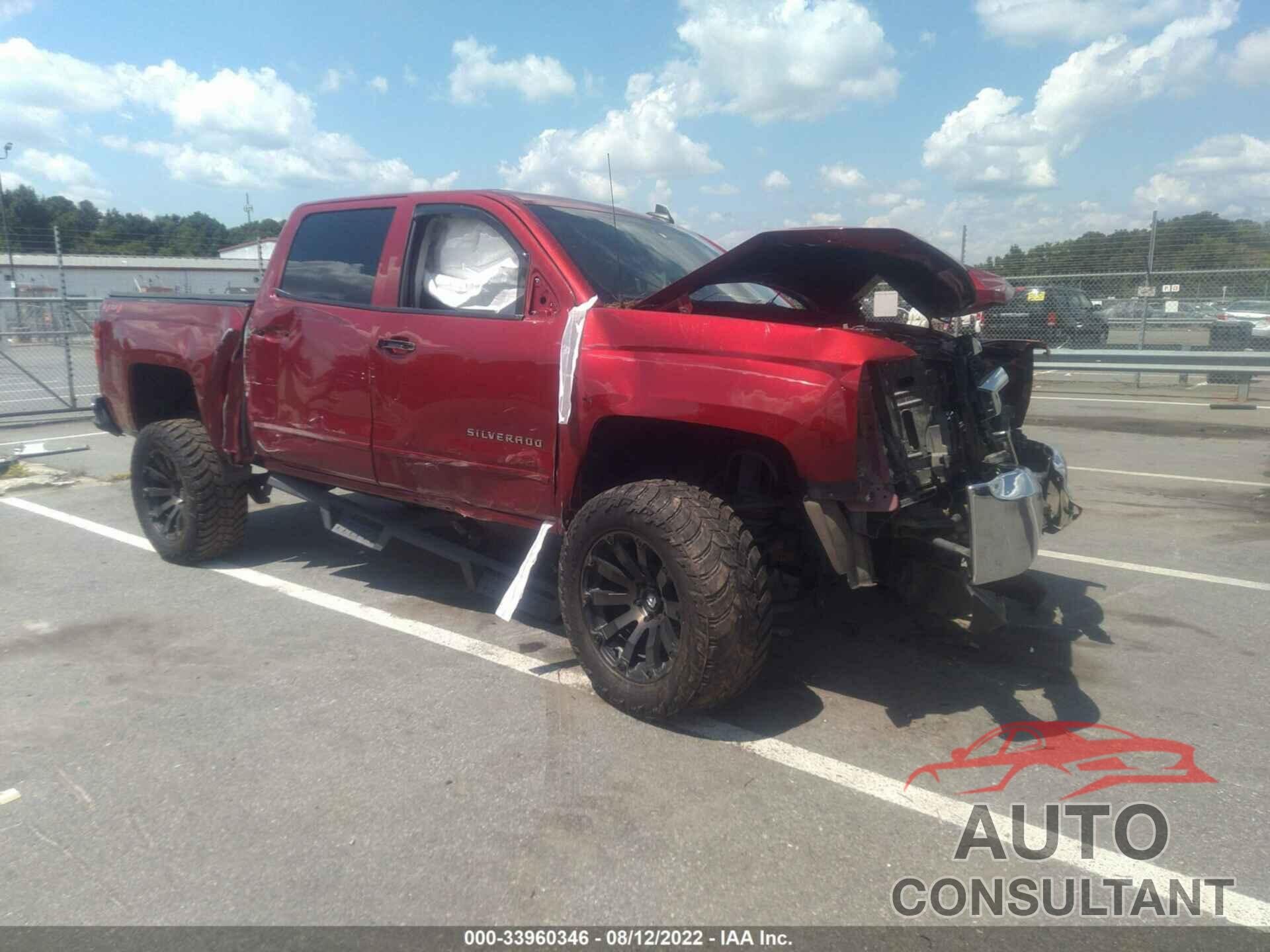 CHEVROLET SILVERADO 1500 2018 - 3GCUKREC6JG269653