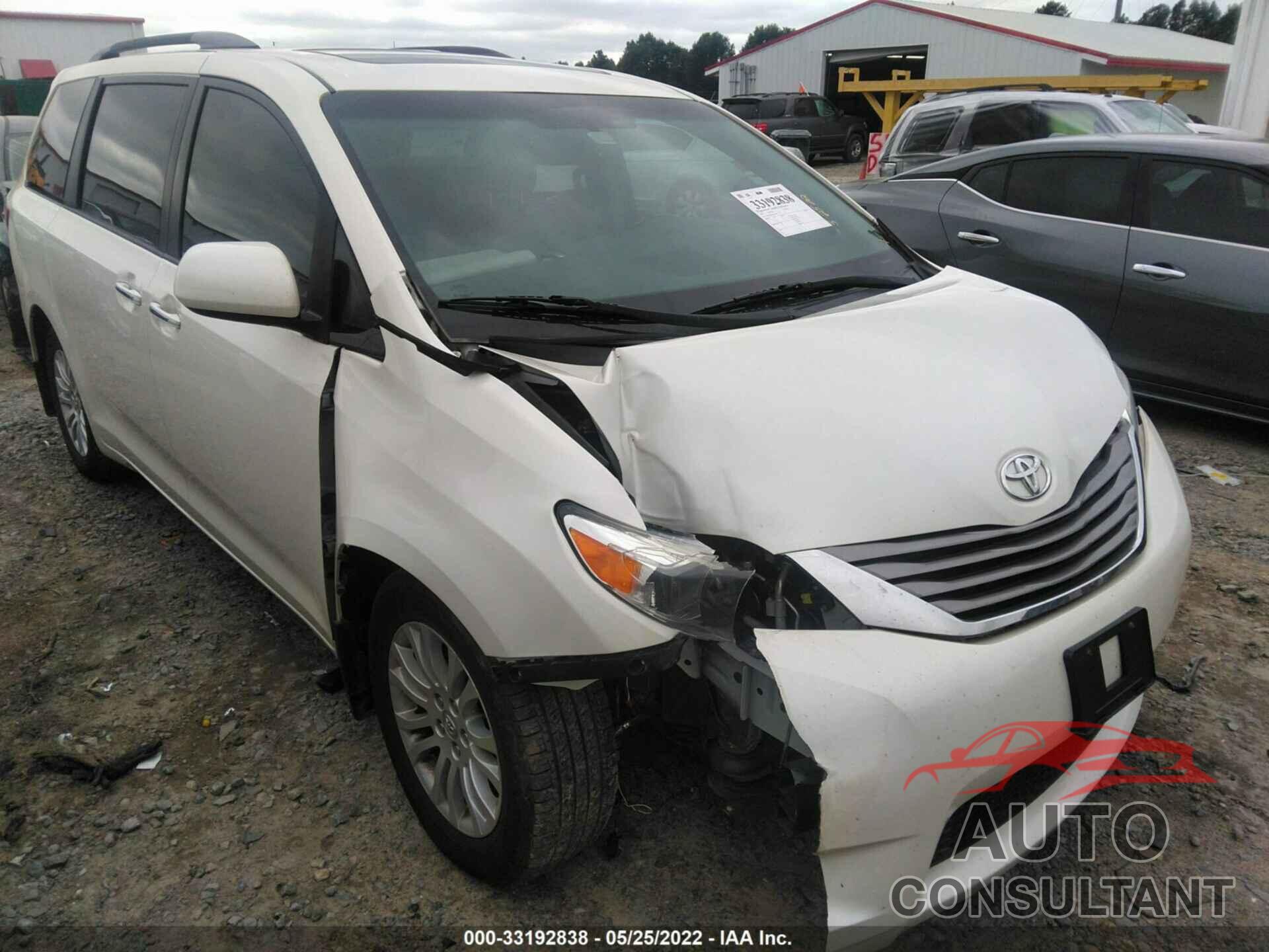 TOYOTA SIENNA 2017 - 5TDYZ3DC8HS769546