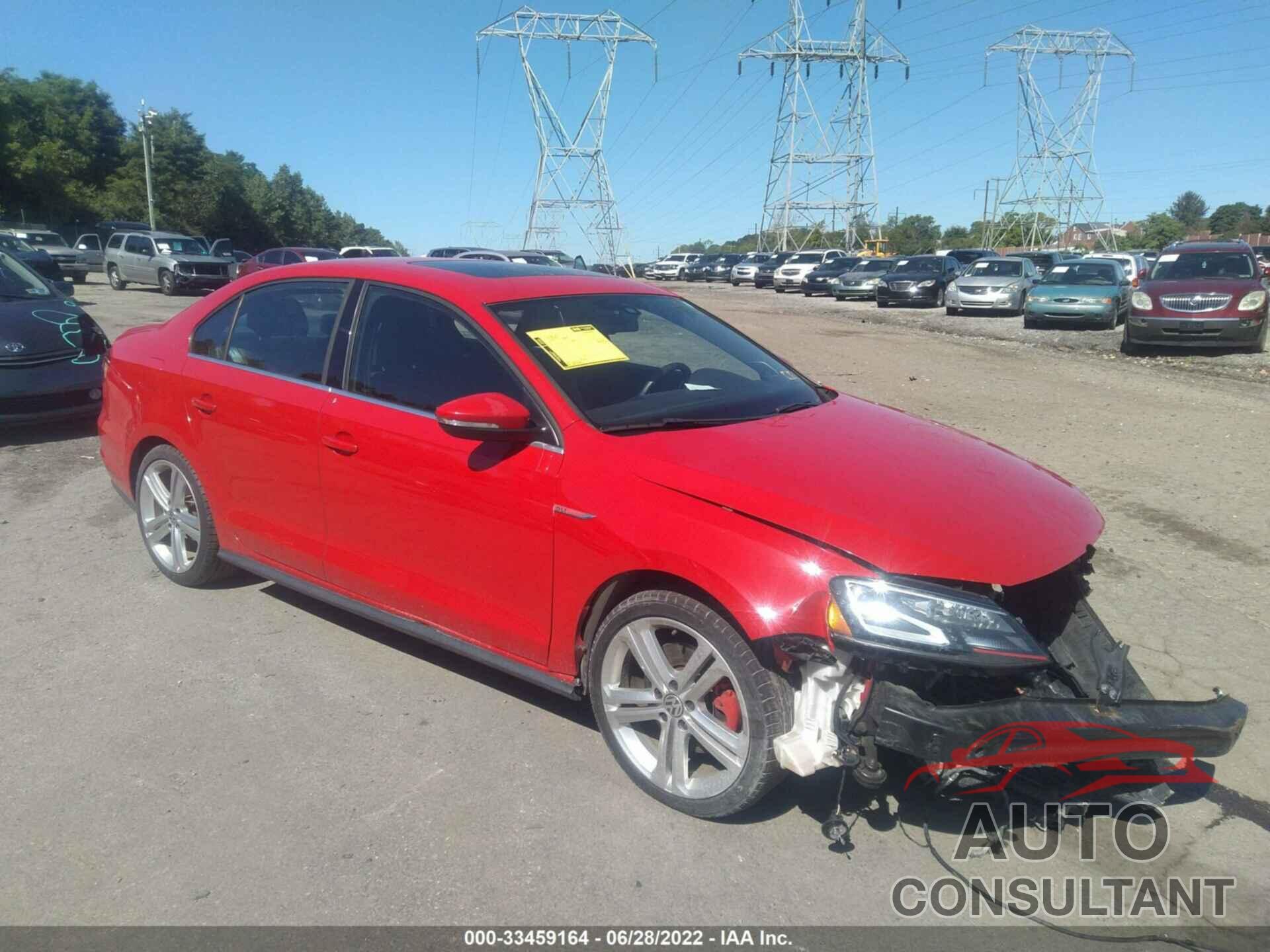 VOLKSWAGEN JETTA SEDAN 2016 - 3VW5S7AJXGM223988