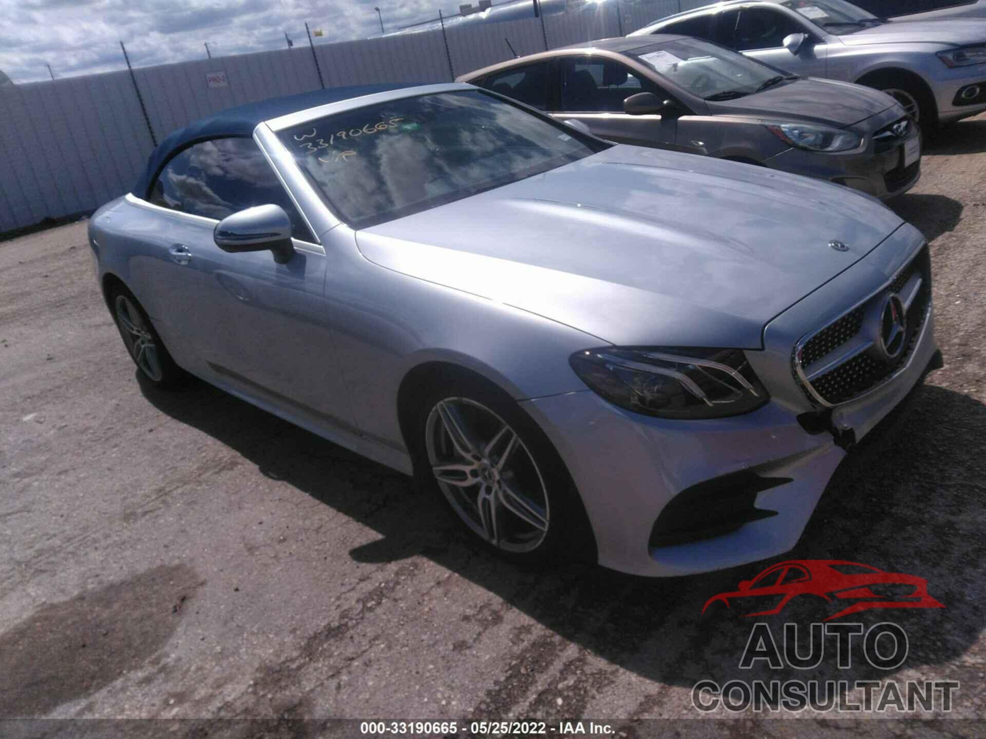 MERCEDES-BENZ E-CLASS 2019 - WDD1K6HB9KF106623