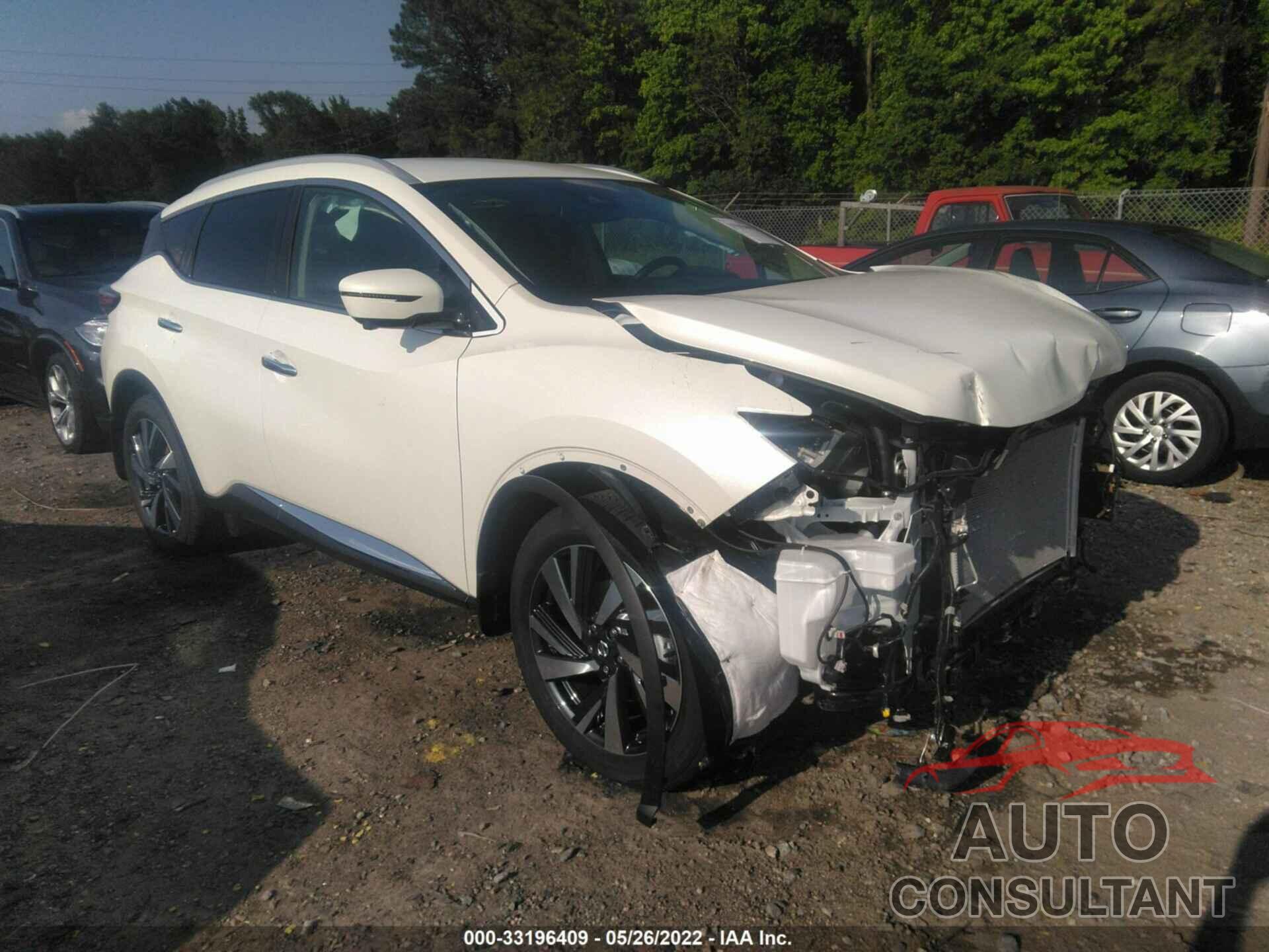 NISSAN MURANO 2022 - 5N1AZ2CJ0NC114284