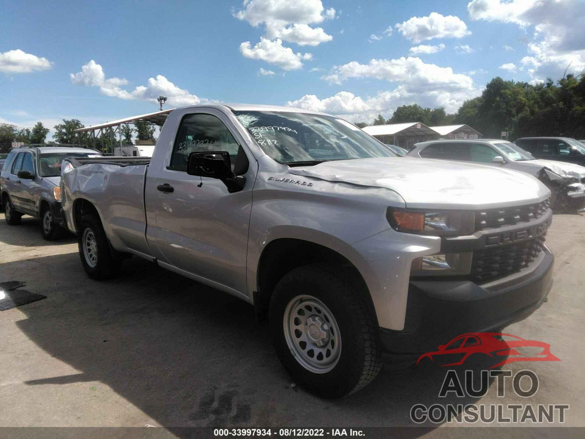 CHEVROLET SILVERADO 1500 2020 - 3GCNYAEF4LG304935