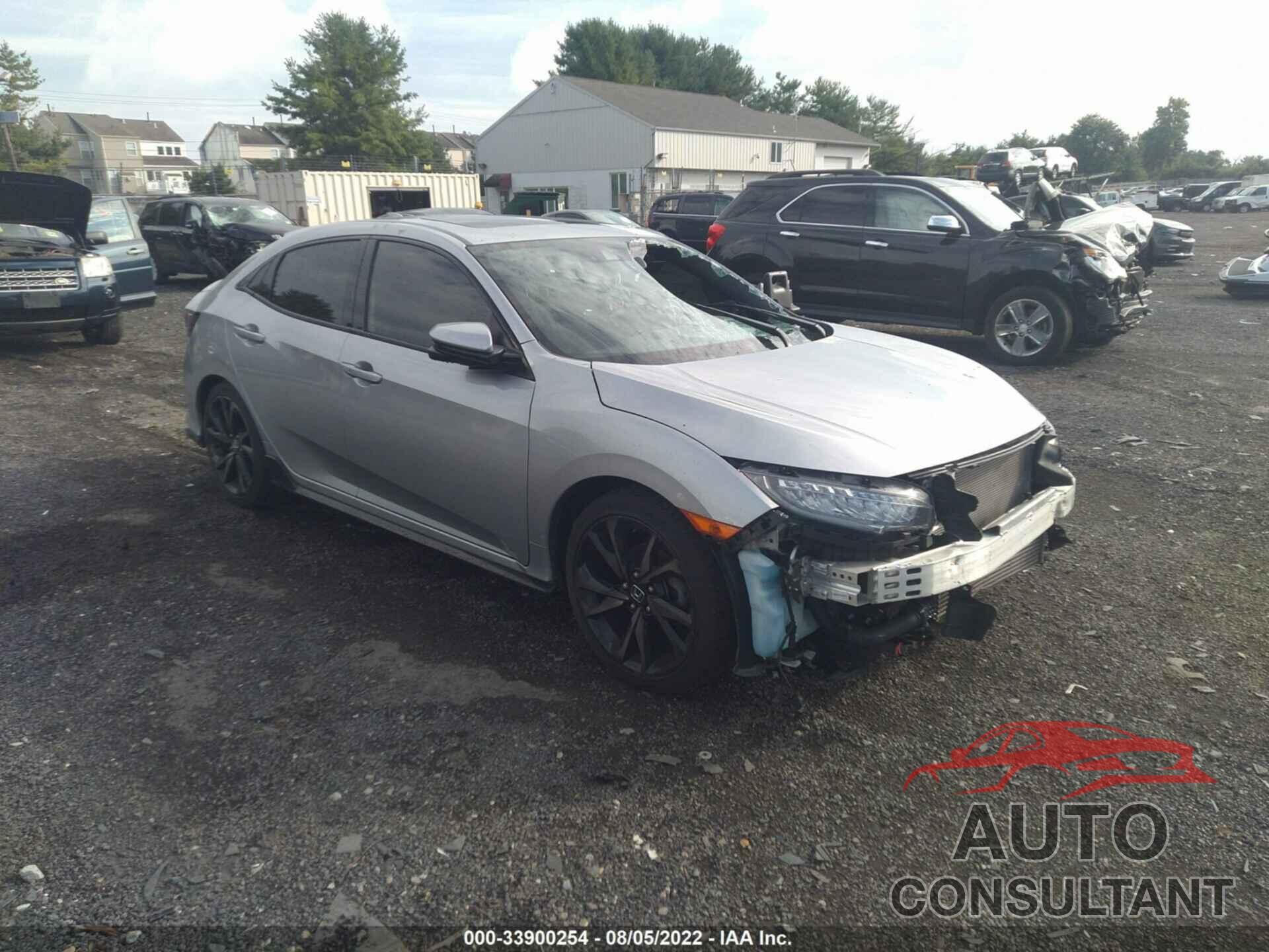 HONDA CIVIC HATCHBACK 2018 - SHHFK7H92JU428184