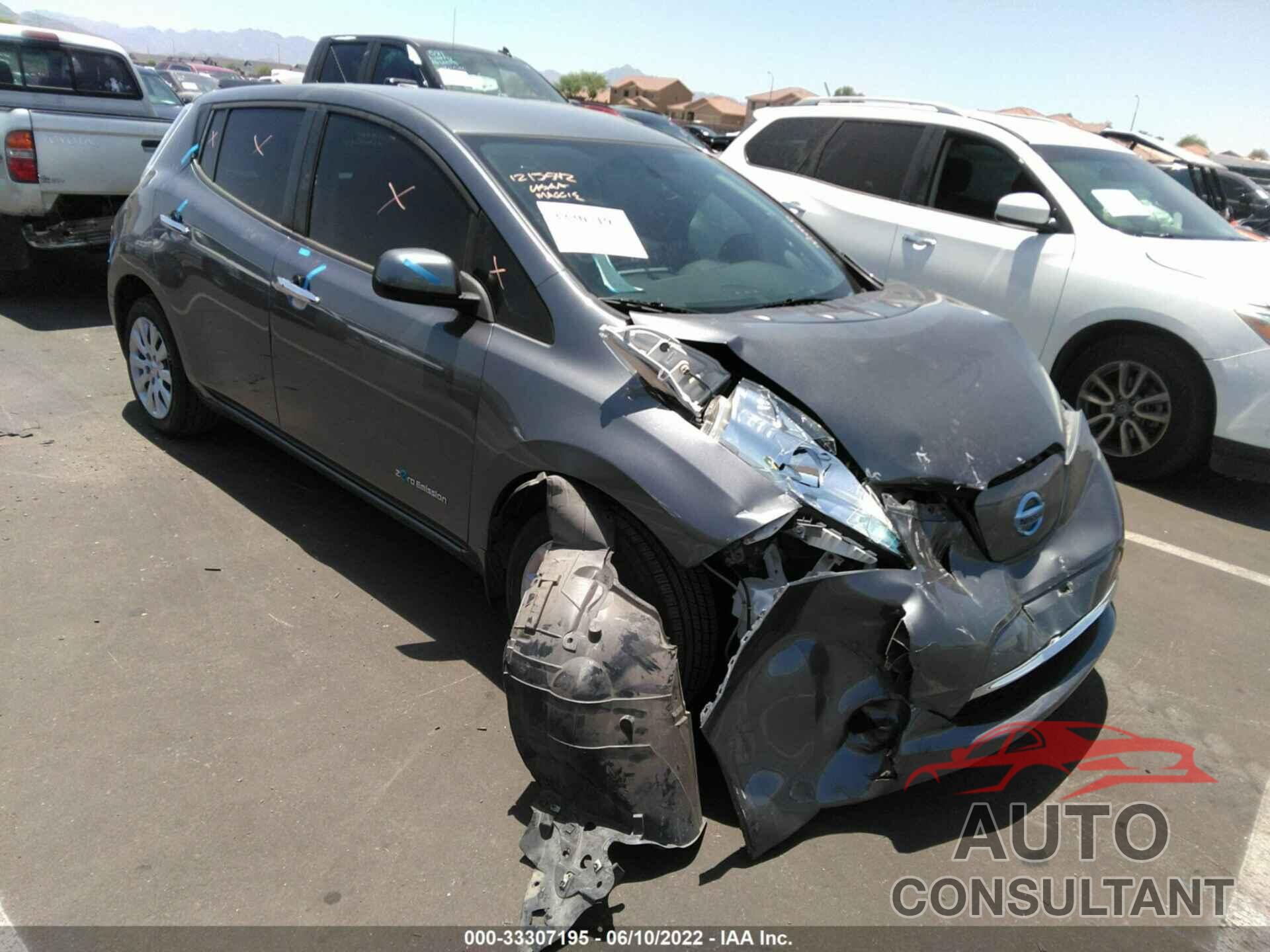NISSAN LEAF 2017 - 1N4BZ0CP6HC303419