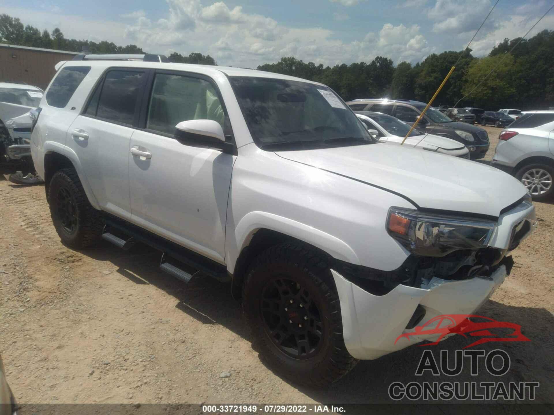 TOYOTA 4RUNNER 2019 - JTEZU5JR2K5211935